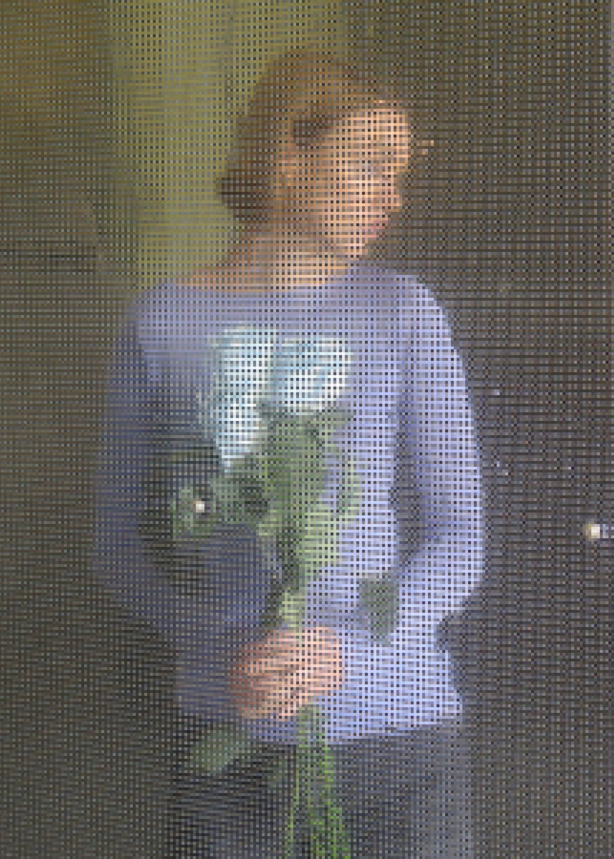 Connection Wool Top ~ Blue Rose
