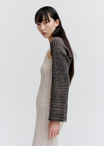 Tension Knitted Shrug ~ Terrain