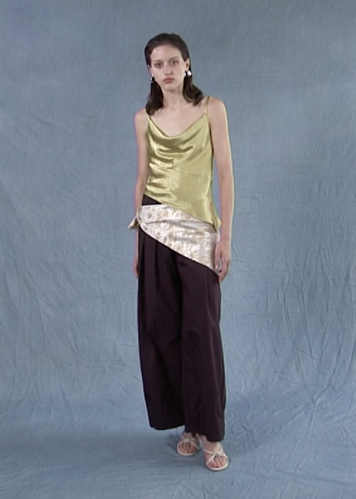 Pillar Trouser ~ Mulberry