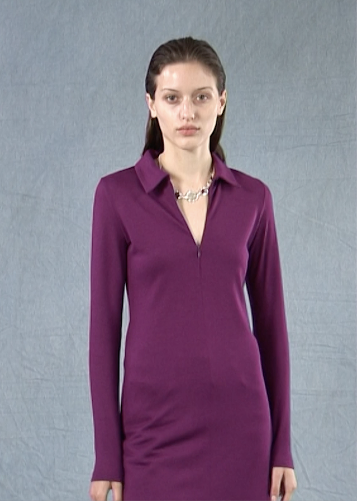 Habitat Wool Dress ~ Orchid