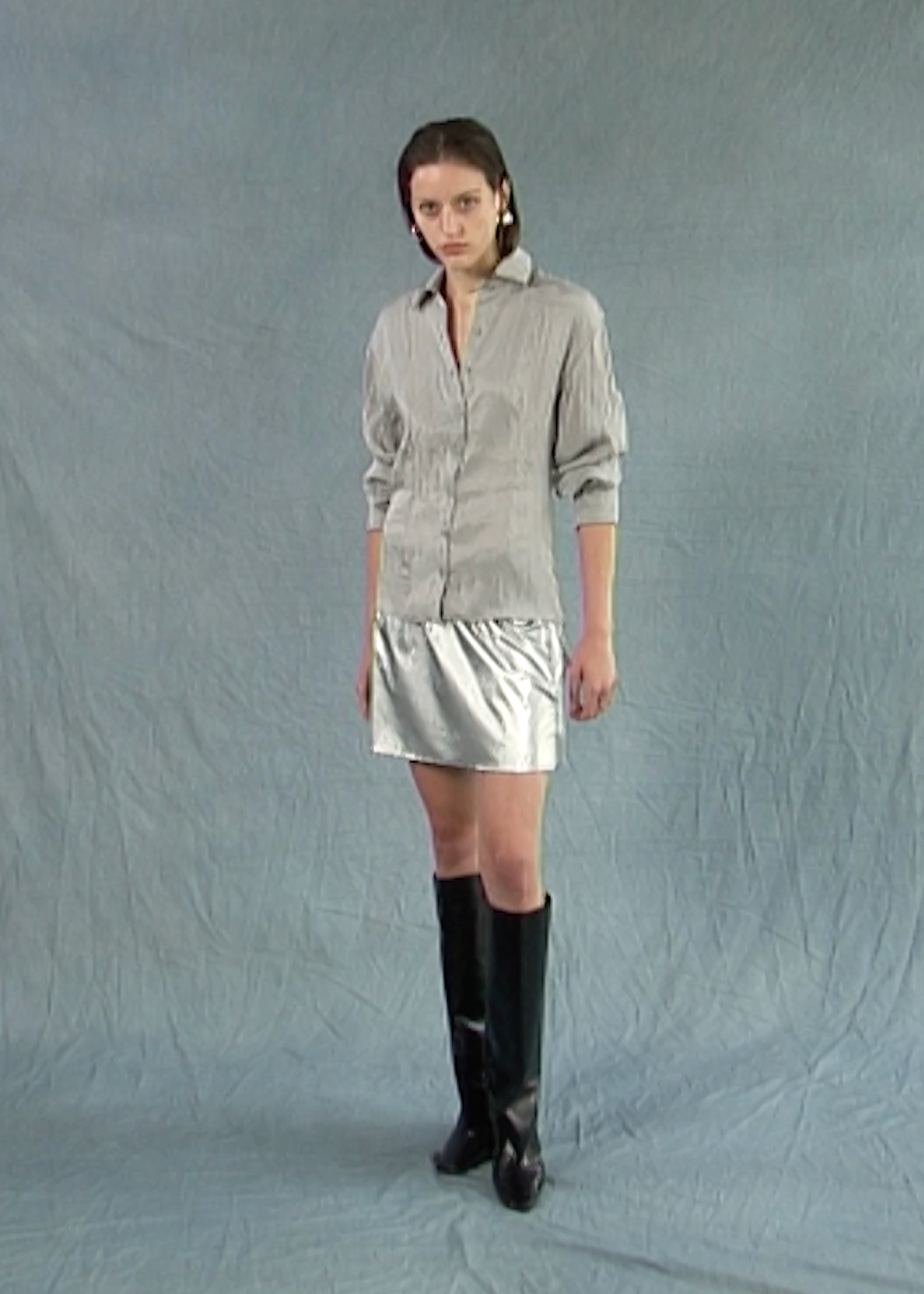 Orbit Skirt ~ Silver