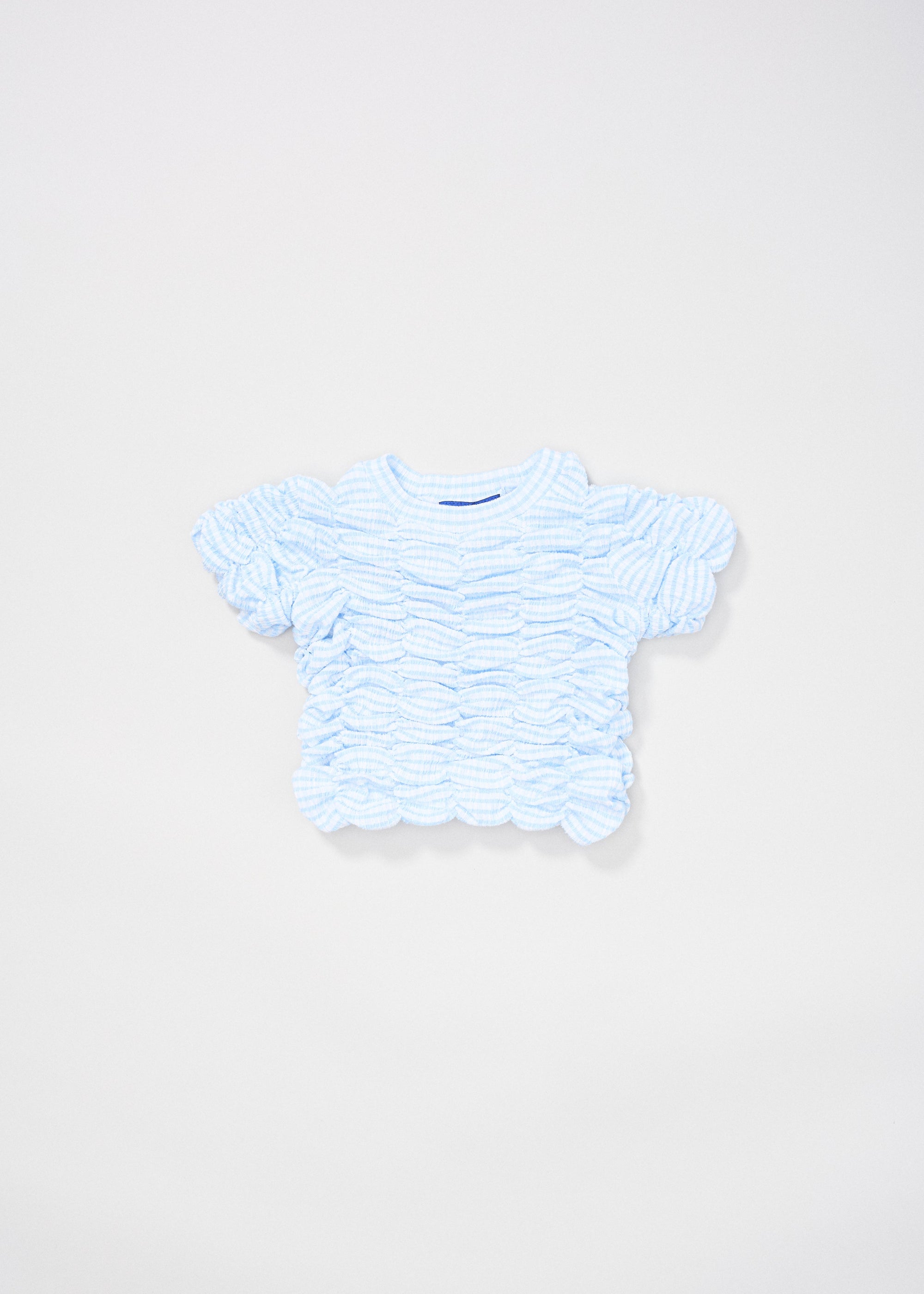 Eternal Baby Tee ~ Blue Gingham