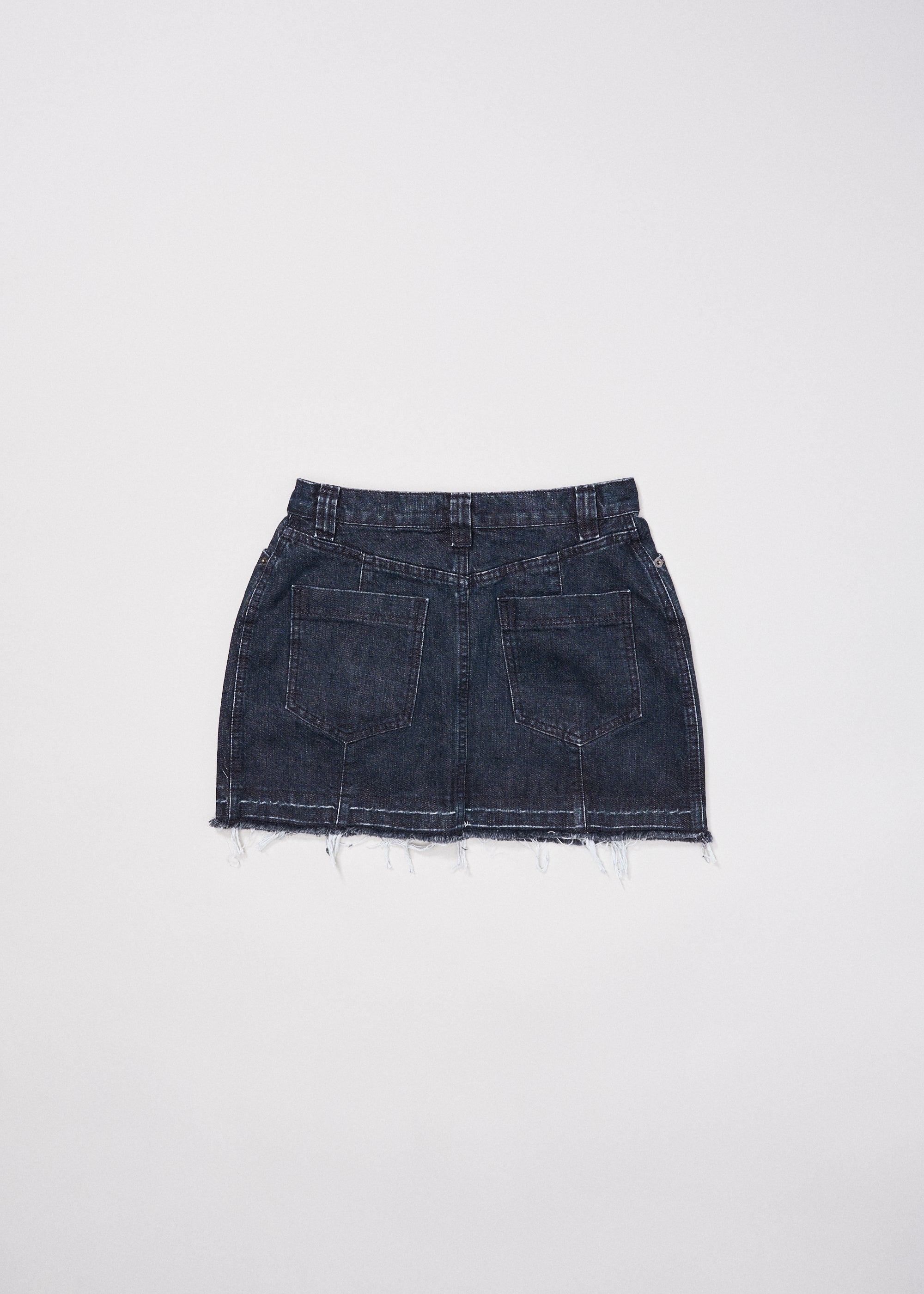 Homage Miniskirt ~ Dark Indigo