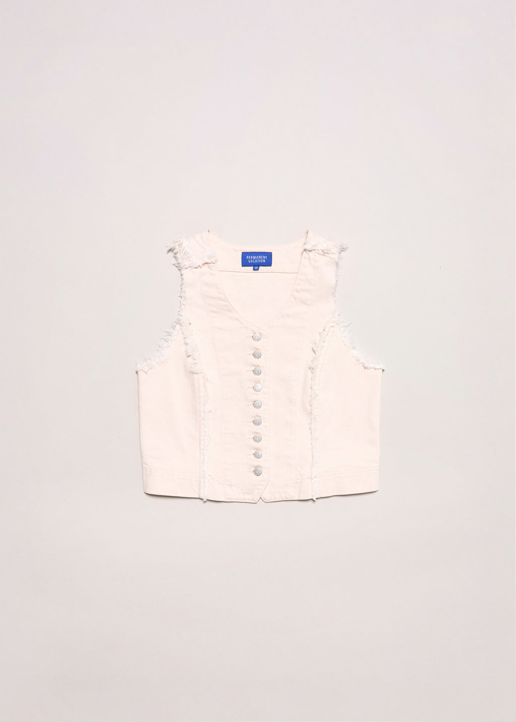 Deadline Vest ~ Ivory