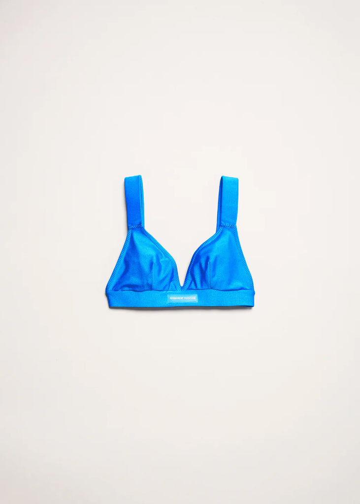 Immerse Crop Top ~ Ultra Blue