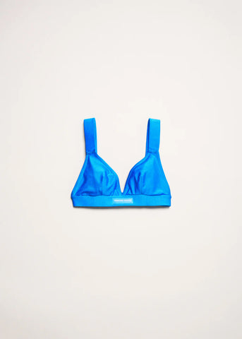 Immerse Crop Top ~ Ultra Blue