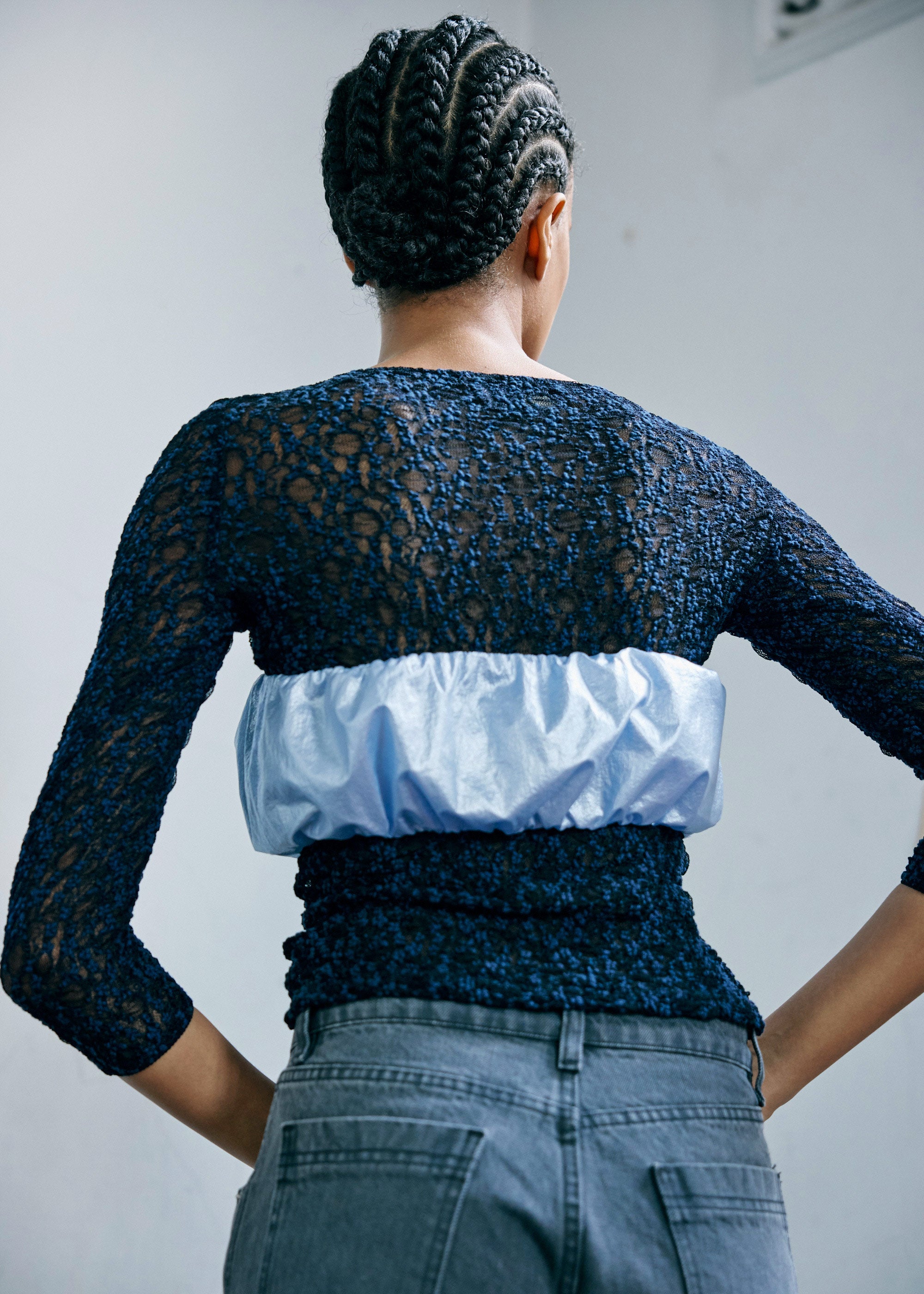 Illuminate Lace Top ~ Ink
