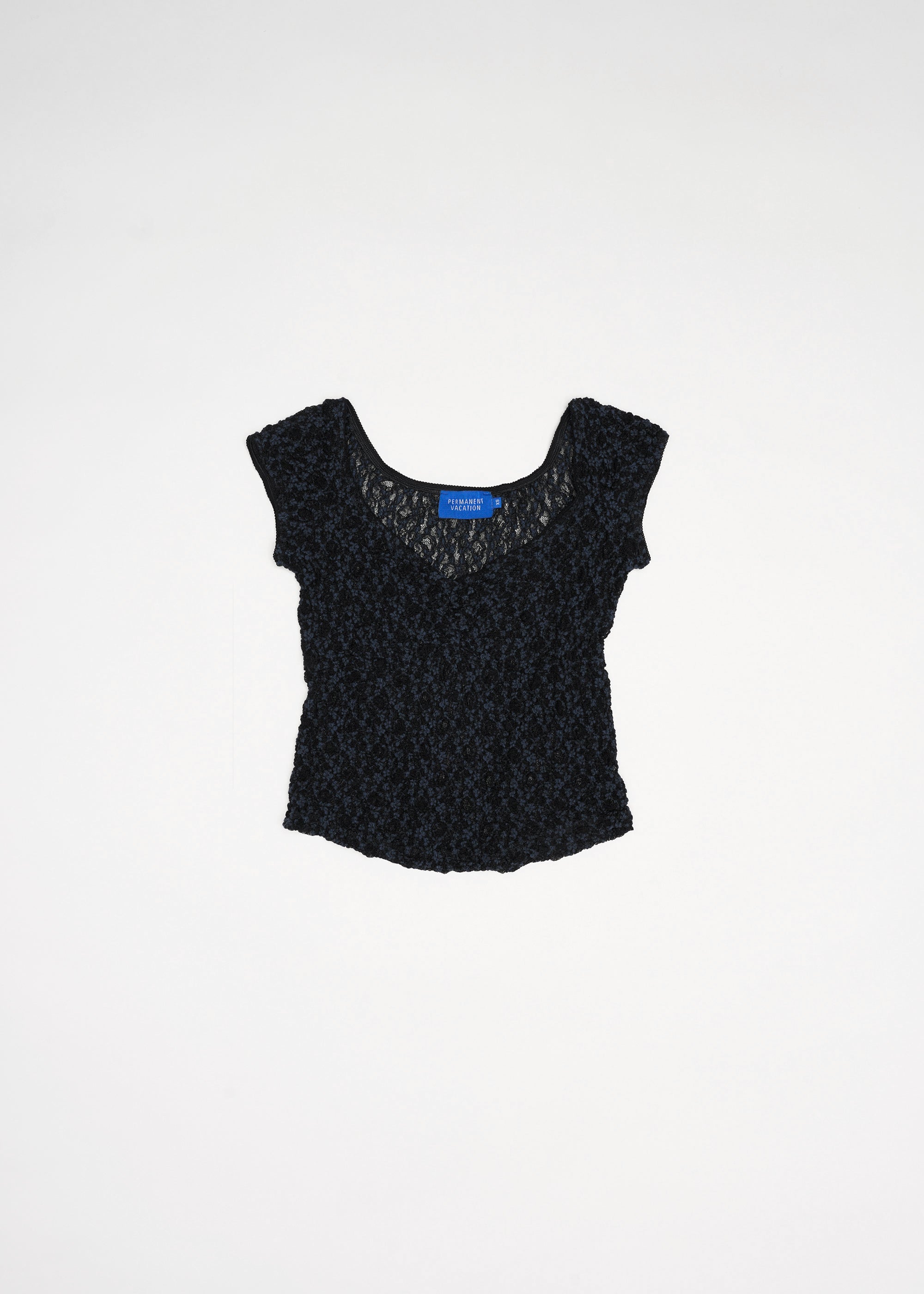 Illuminate Lace Tee ~ Ink
