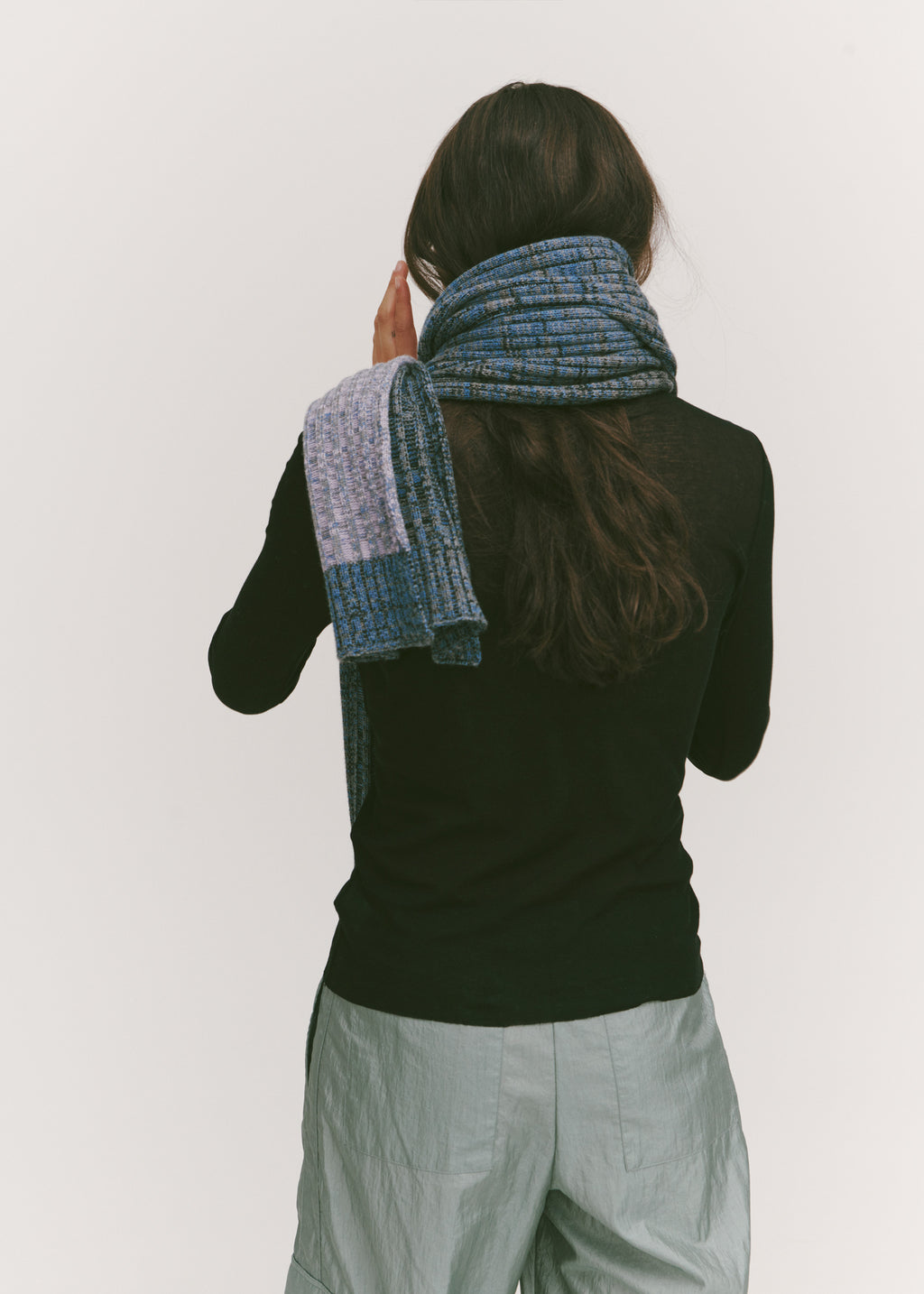 Bandwidth Knitted Scarf