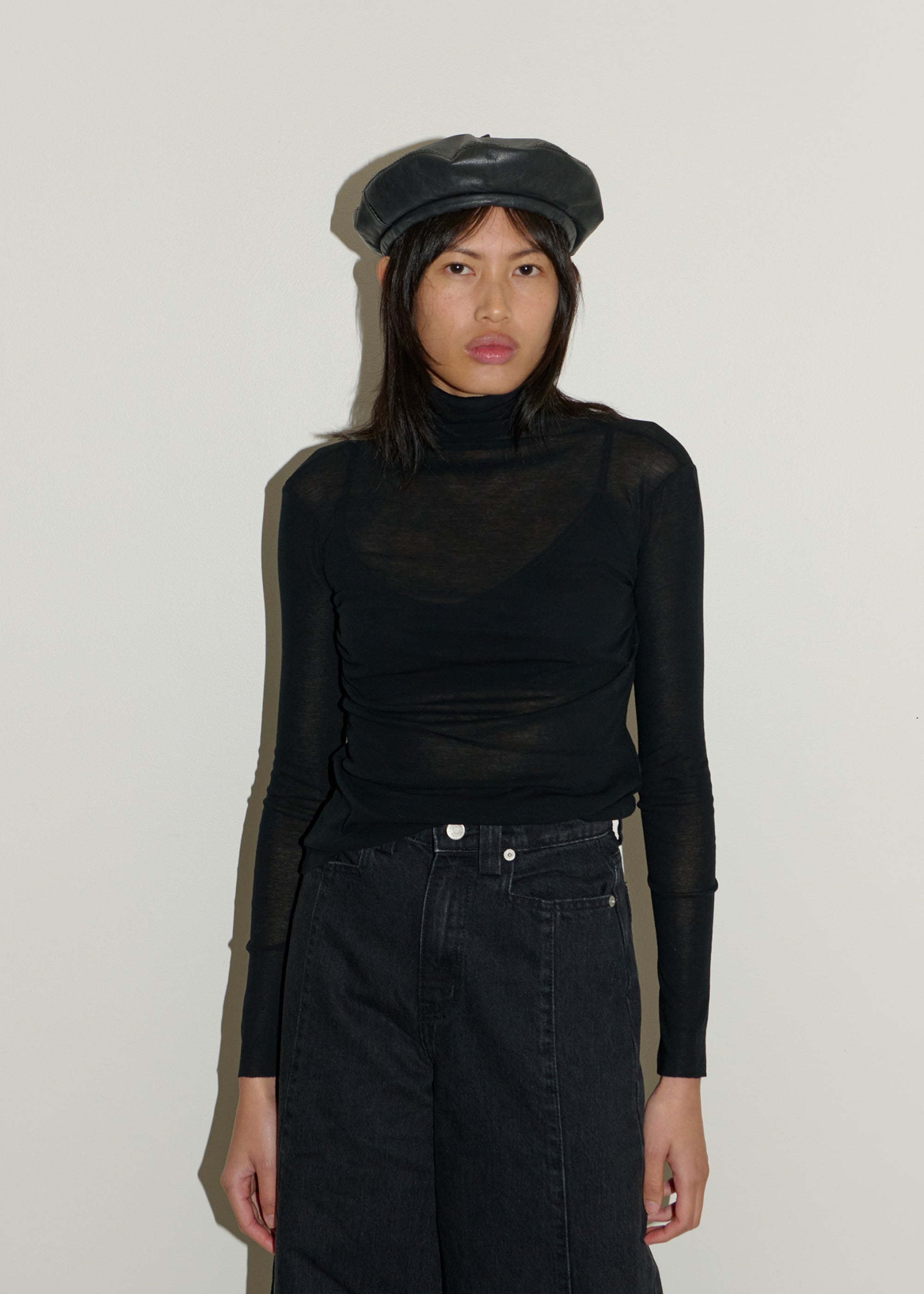 Connection Turtleneck ~ Black