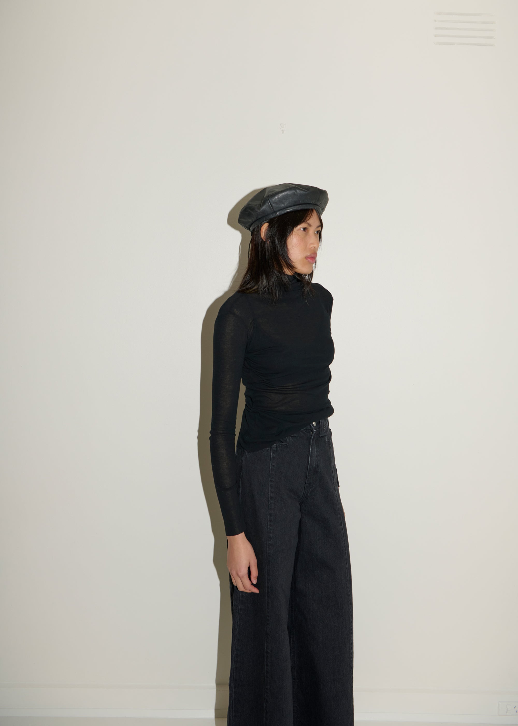 Connection Turtleneck ~ Black