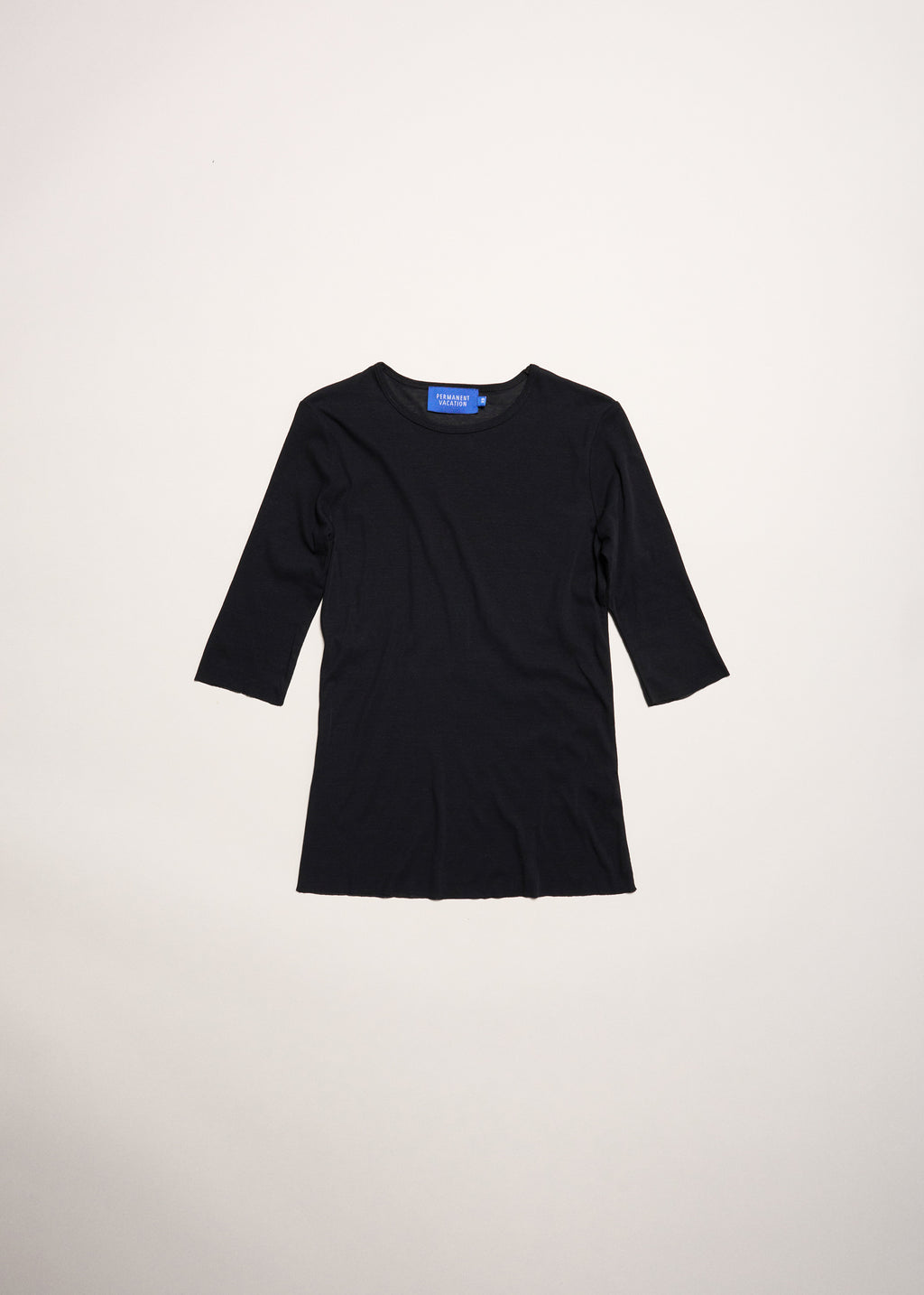 Connection Half Sleeve Top ~ Black