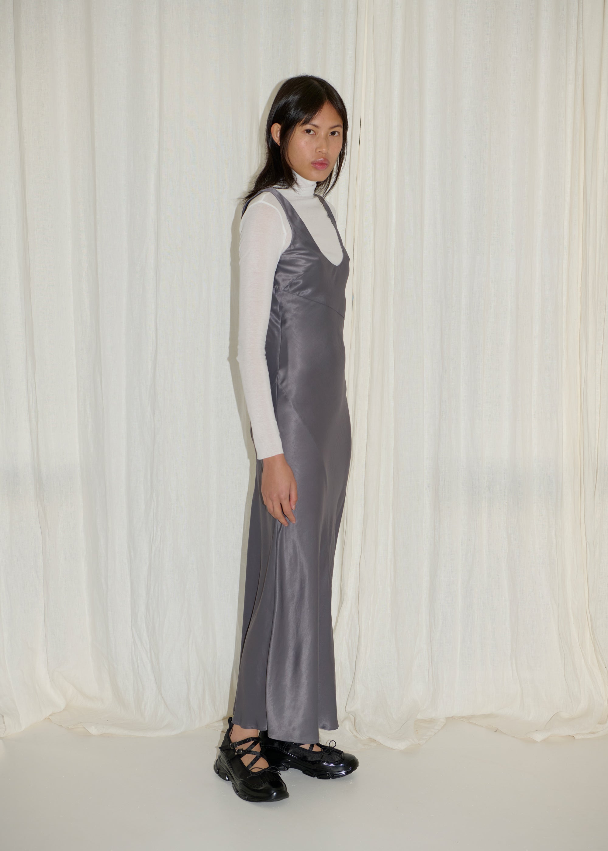 Liminal Dress ~ Slate