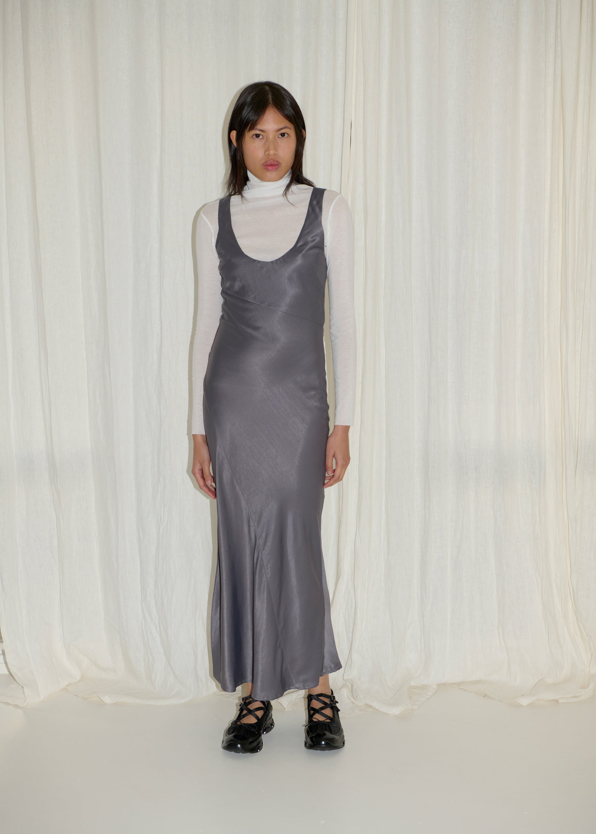 Liminal Dress ~ Slate