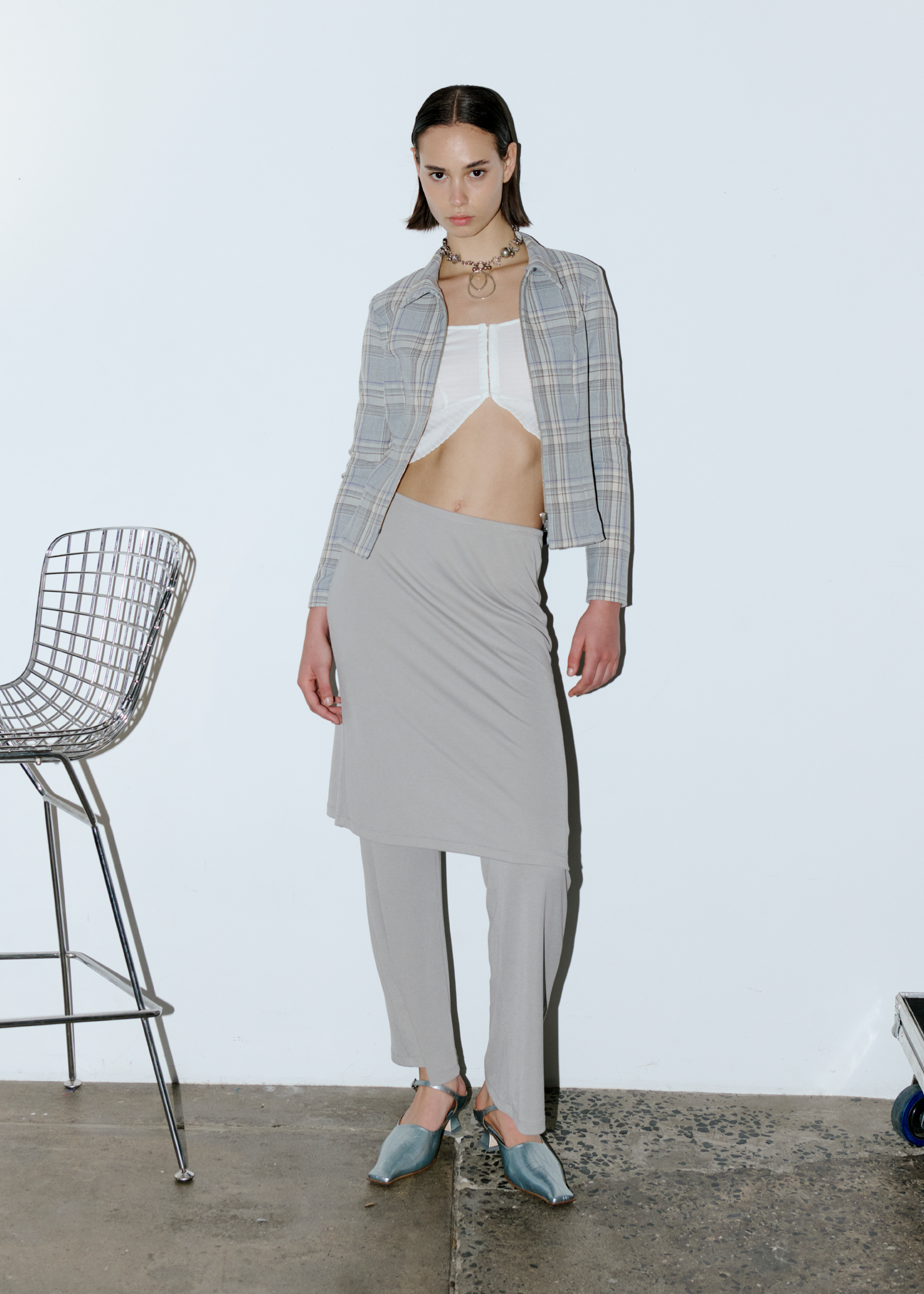 Composure Skirt ~ Silt