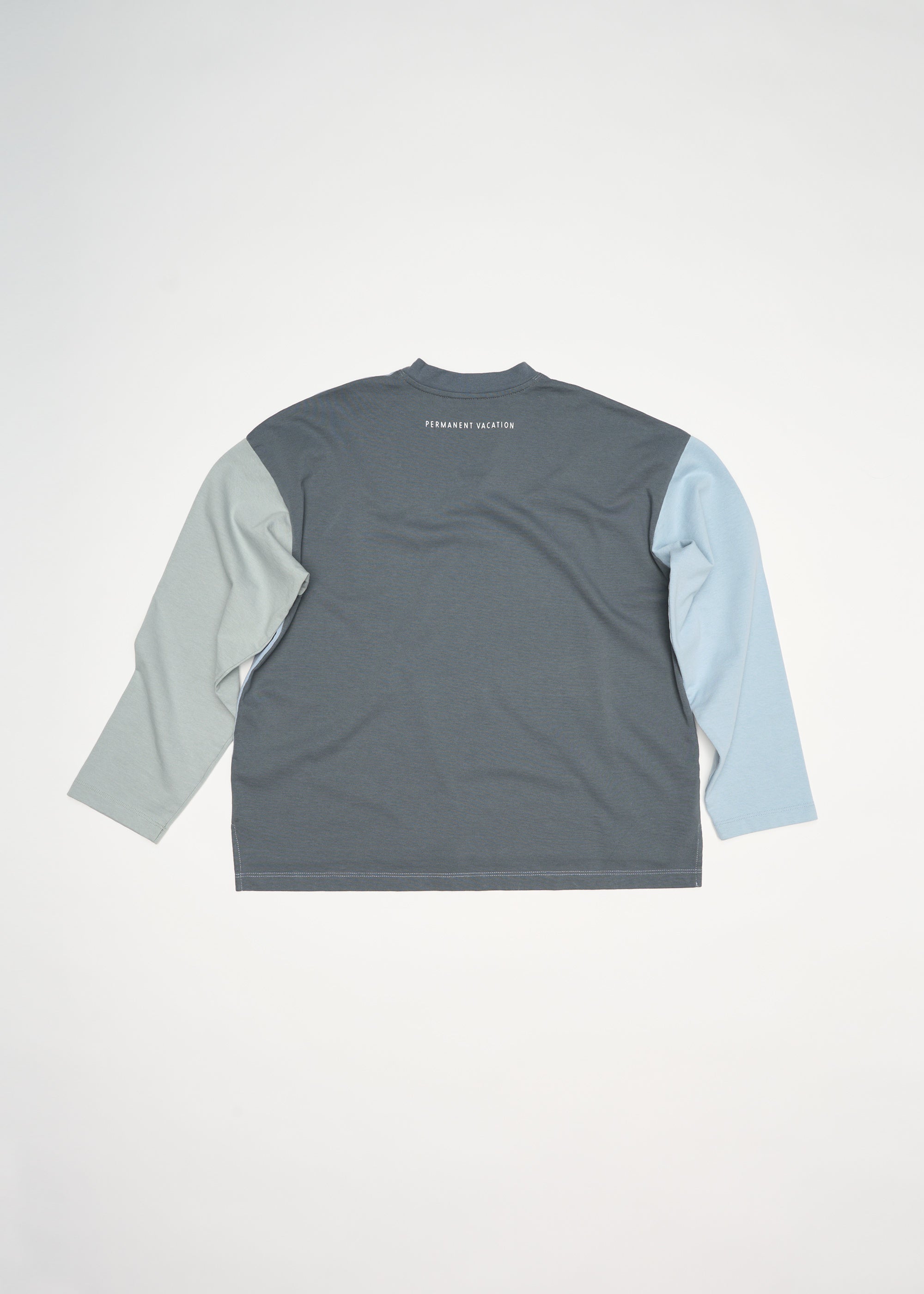 Parallel Top ~ Washed Blue Multi