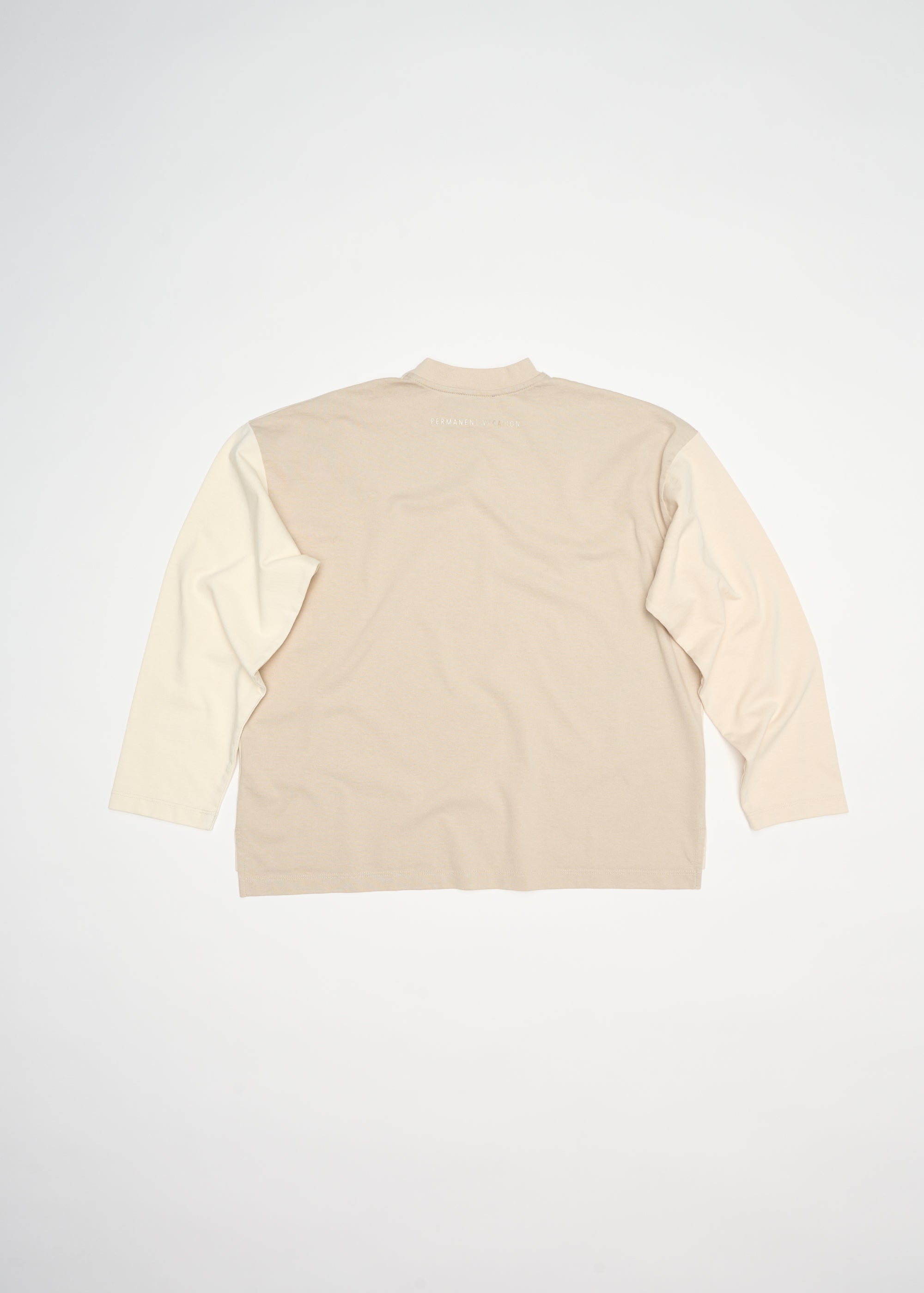 Parallel Top ~ Ecru Multi