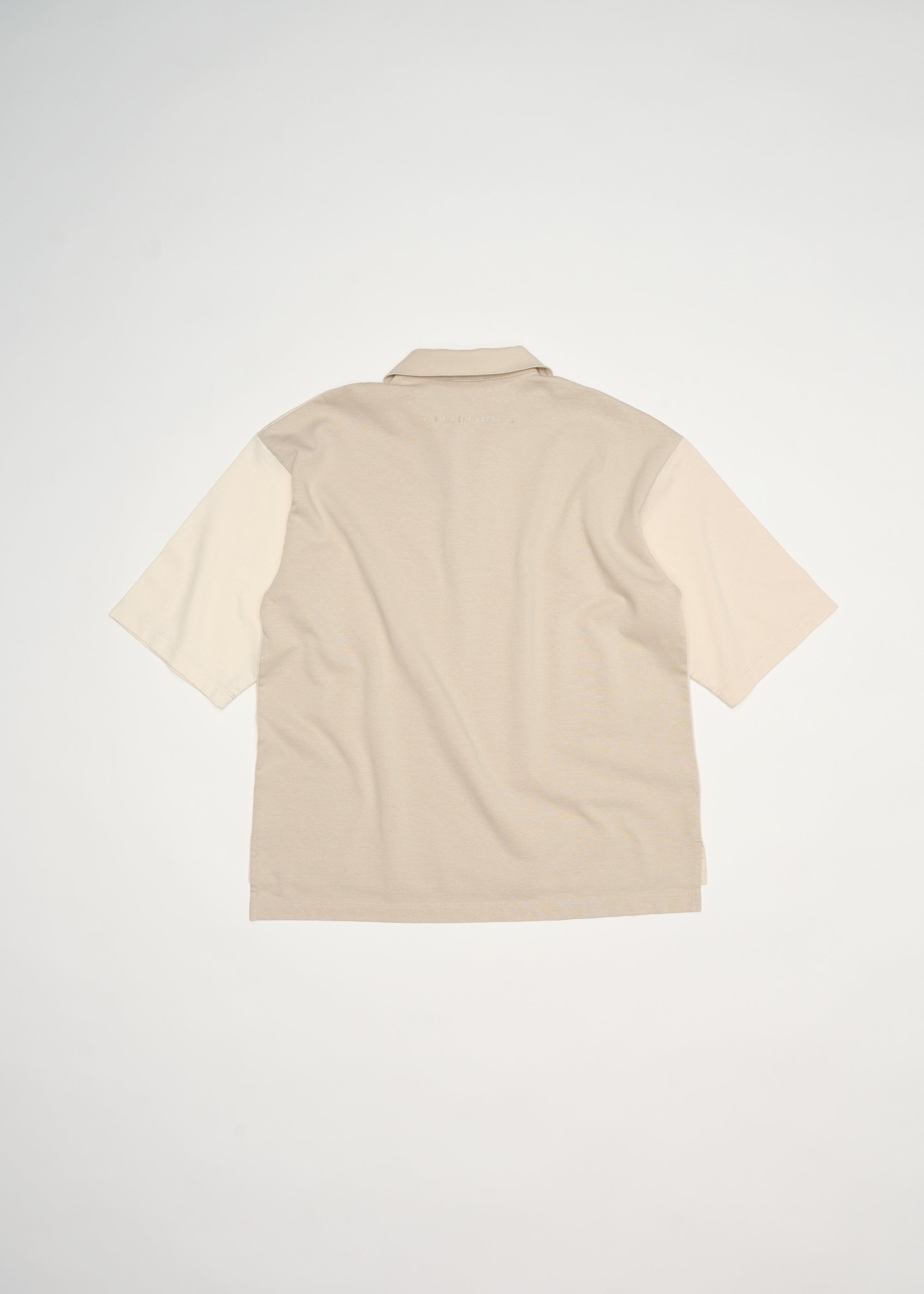 Parallel Tee ~ Ecru Multi