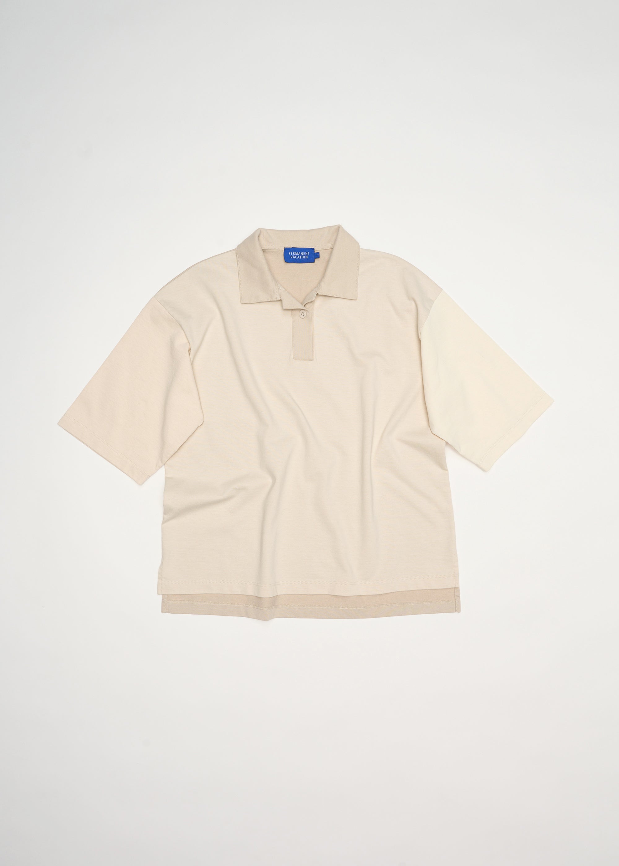 Parallel Tee ~ Ecru Multi