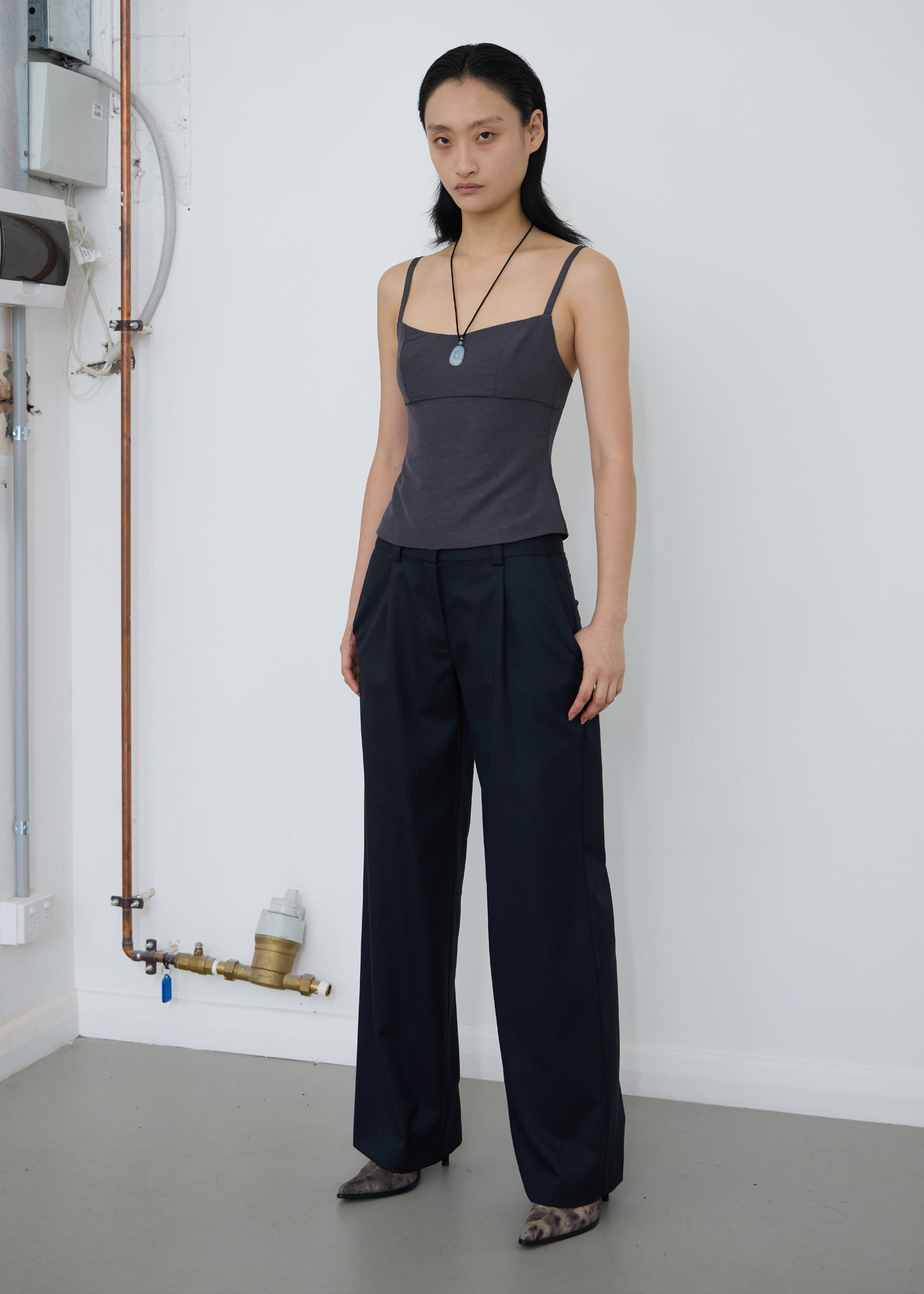 Sense Trouser ~ Ink Stripe