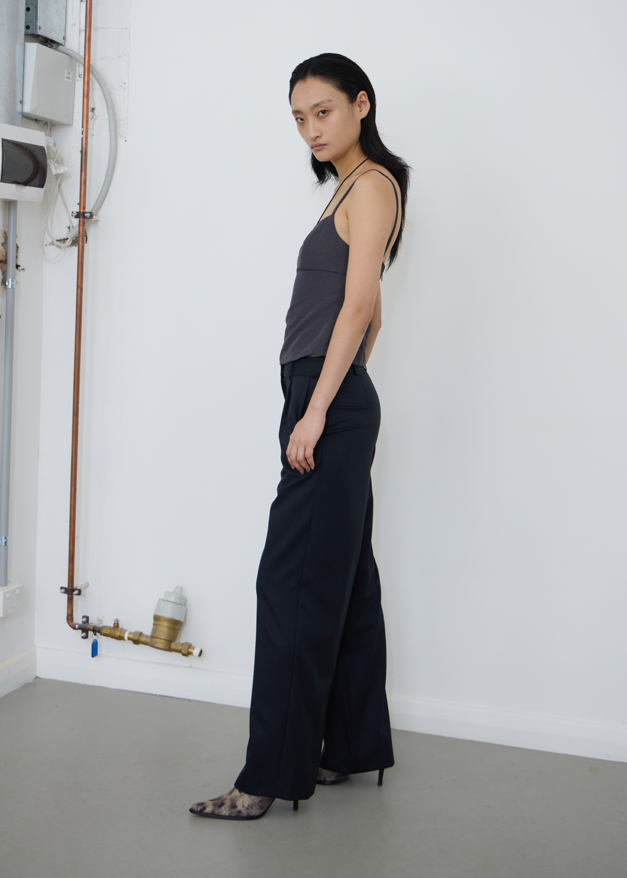 Sense Trouser ~ Ink Stripe