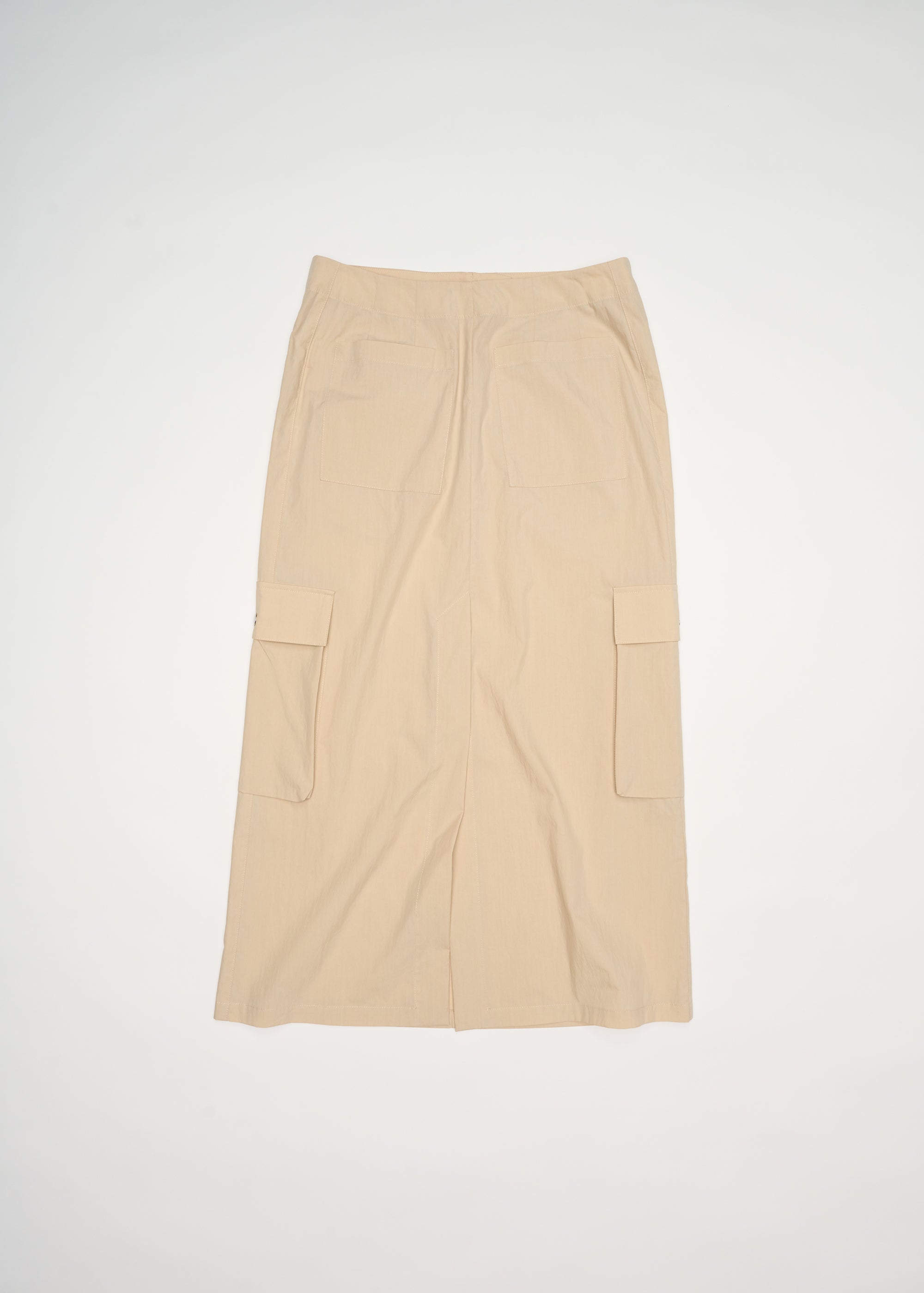 Identity Cargo Skirt ~ Ecru