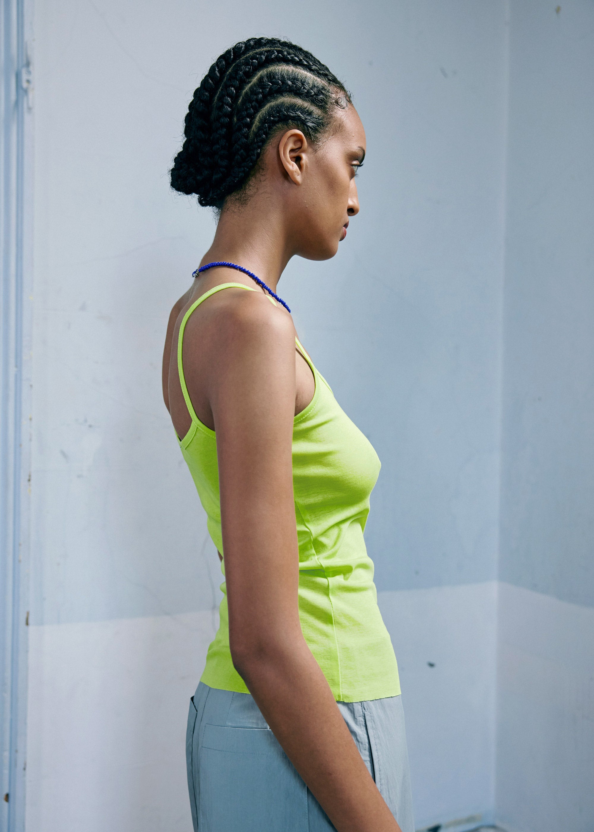 Connection Singlet ~ Acid Green