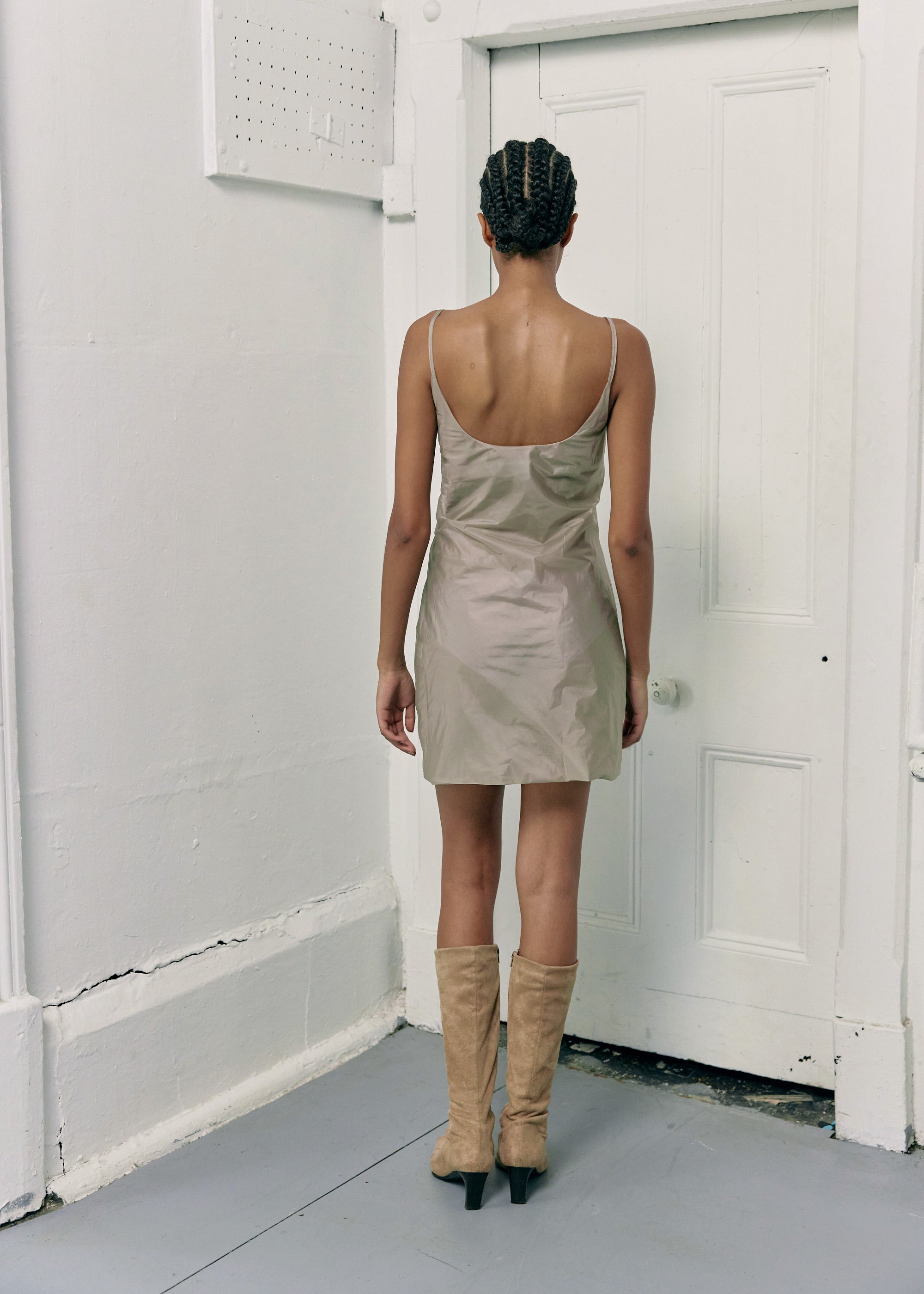 Filtered Mini Dress ~ Smog