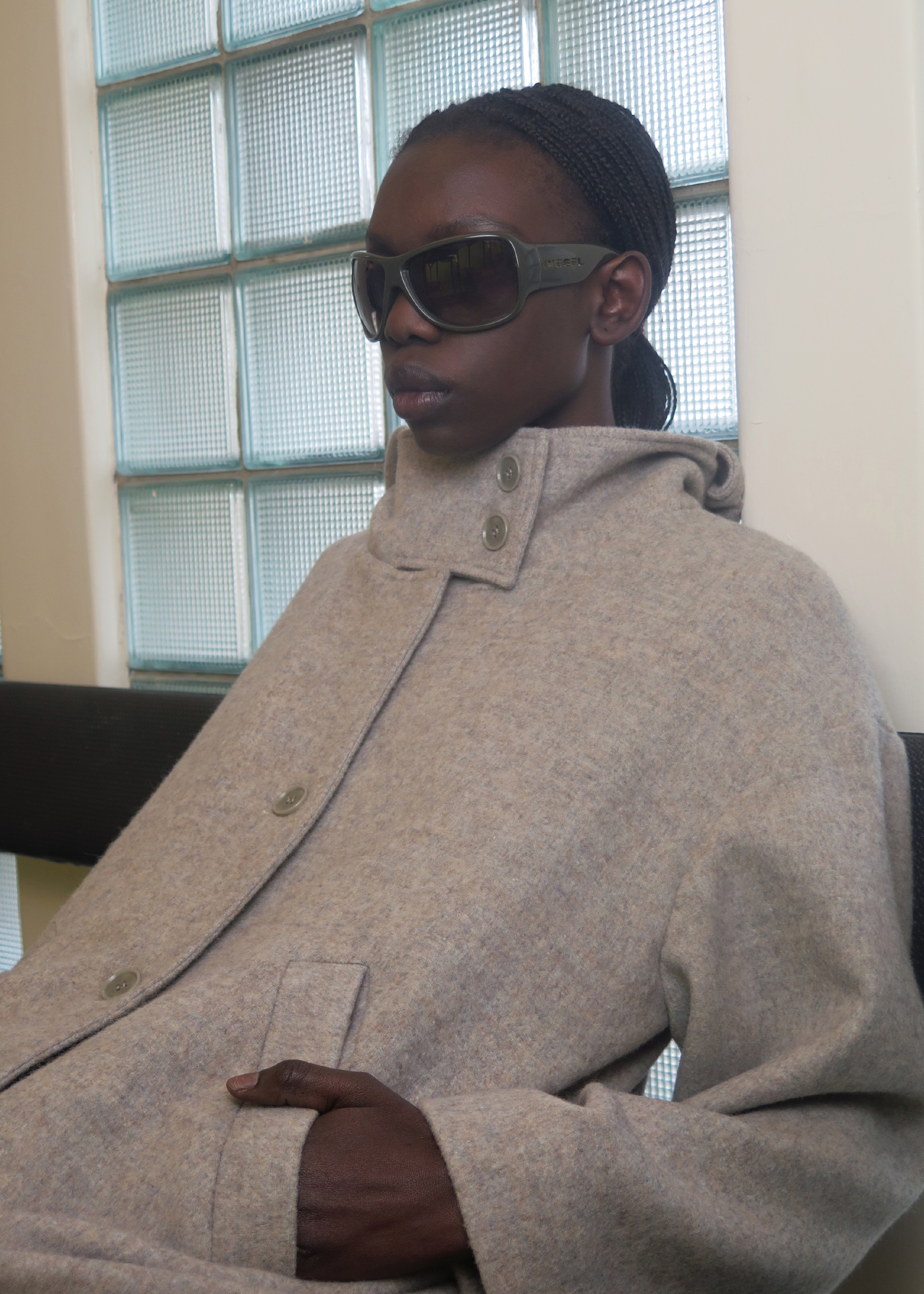 Theorise Coat ~ Beige Mix