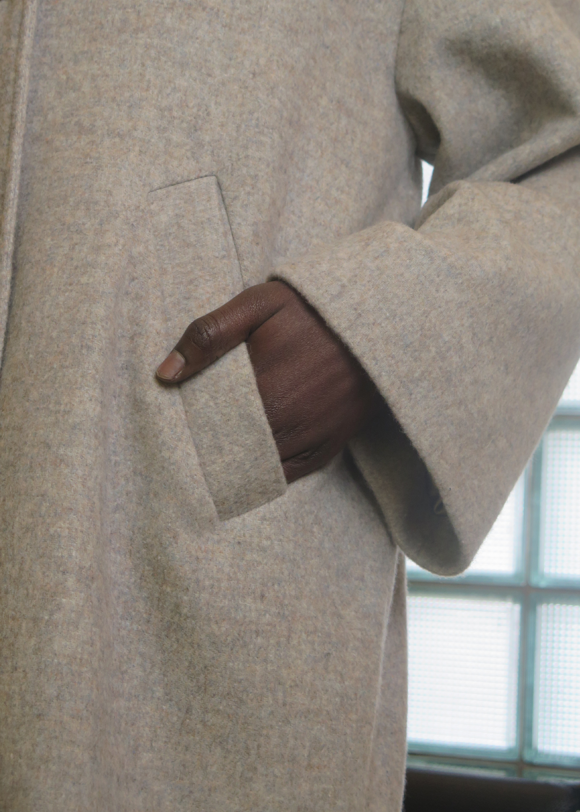Theorise Coat ~ Beige Mix