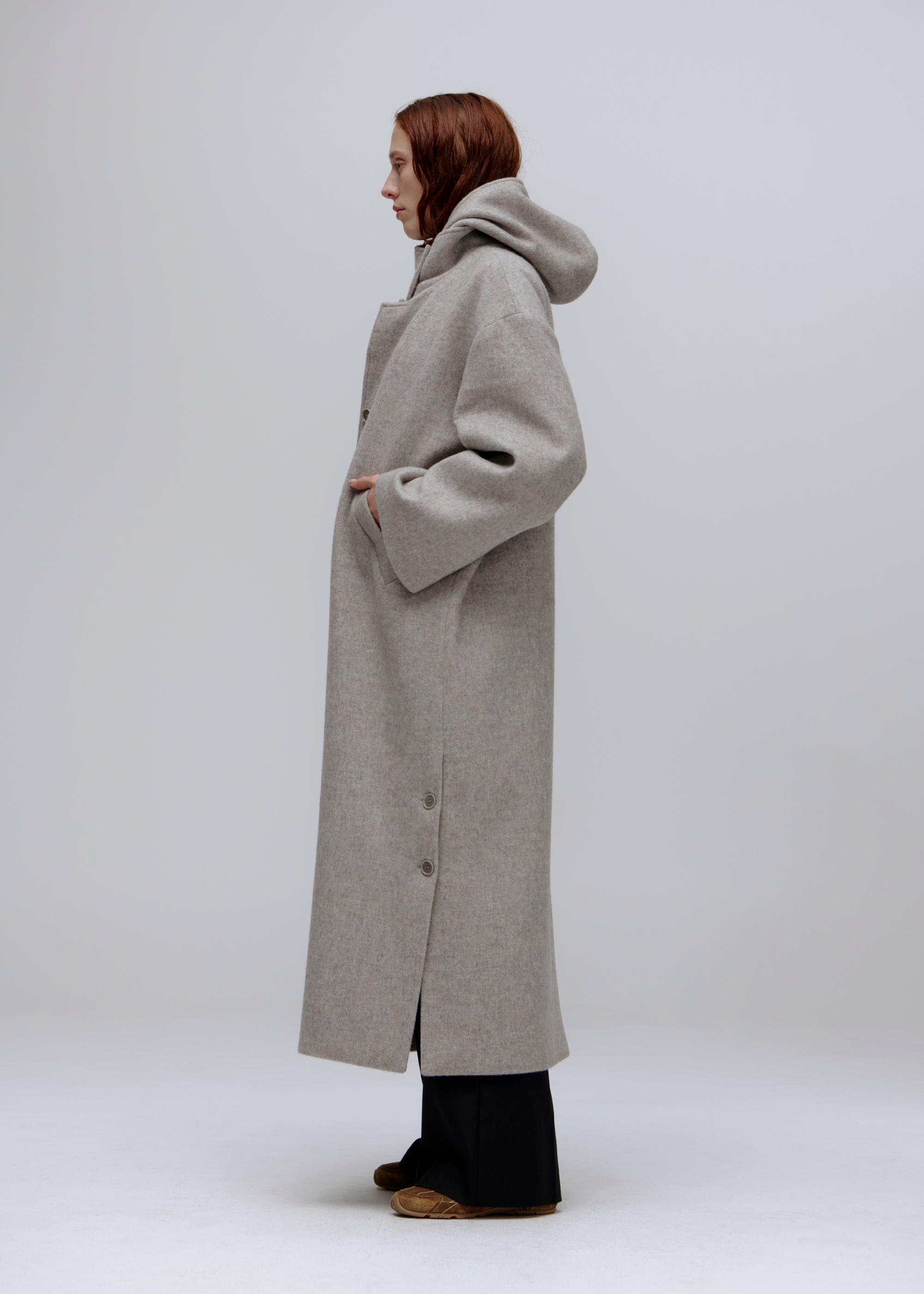 Theorise Coat ~ Beige Mix