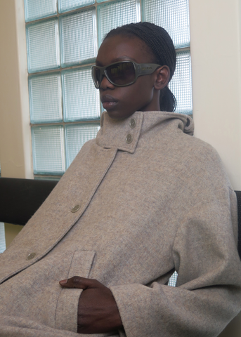 Theorise Coat ~ Beige Mix