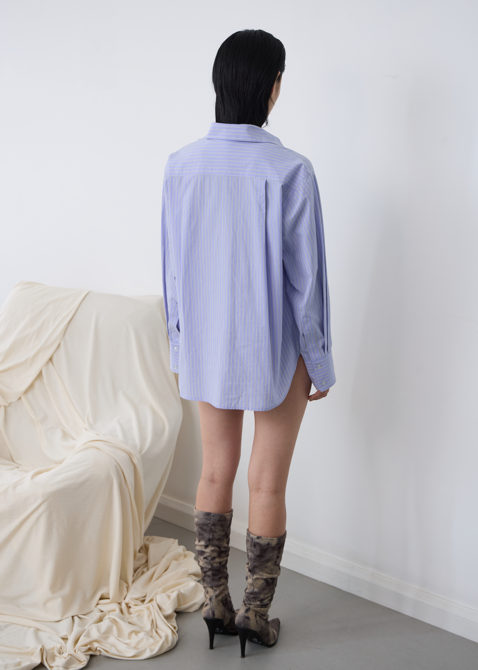 PREORDER: Examine Shirt ~ Lilac Stripe