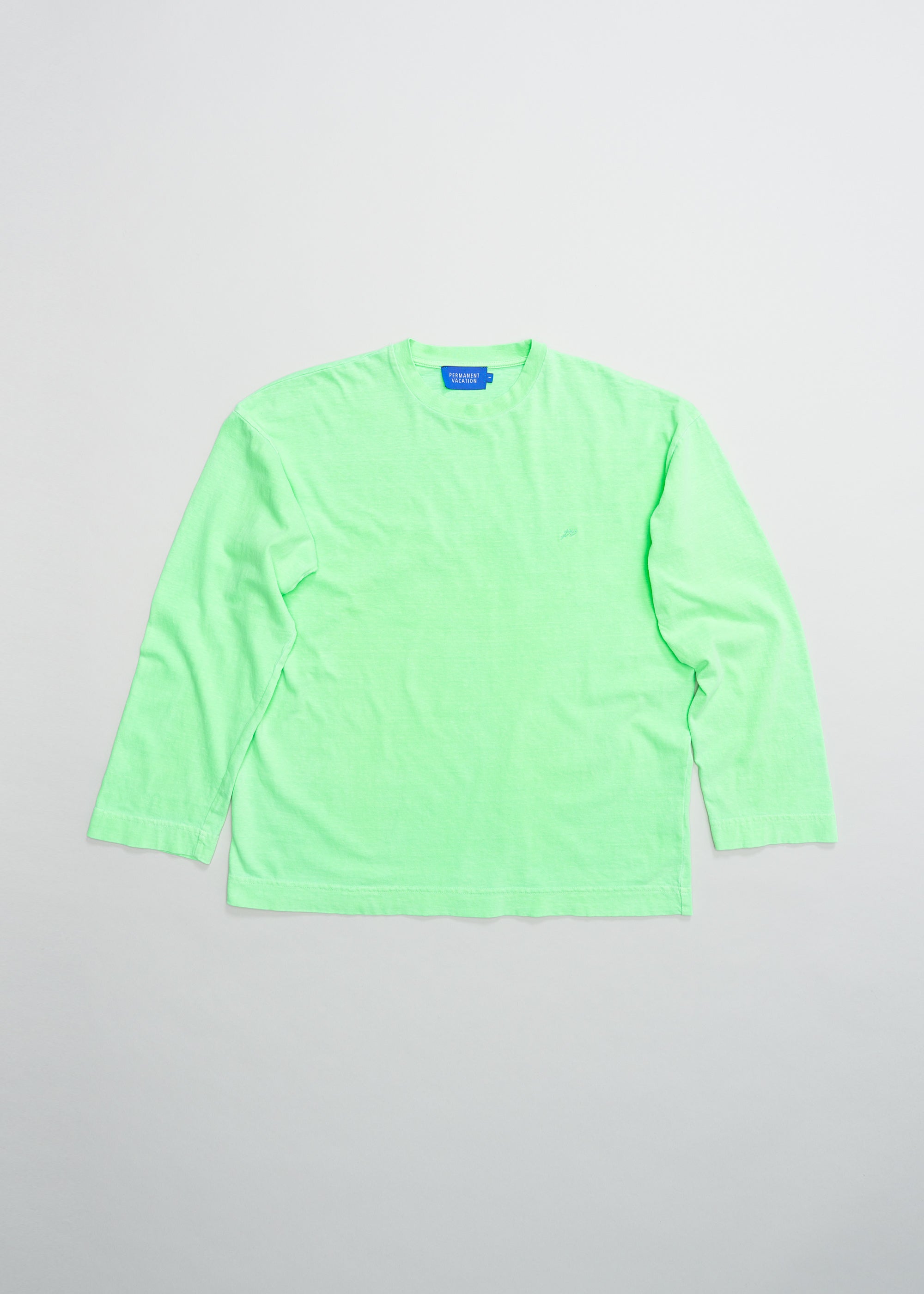 Mixed Messages Long Sleeve Tee ~ Chroma Green