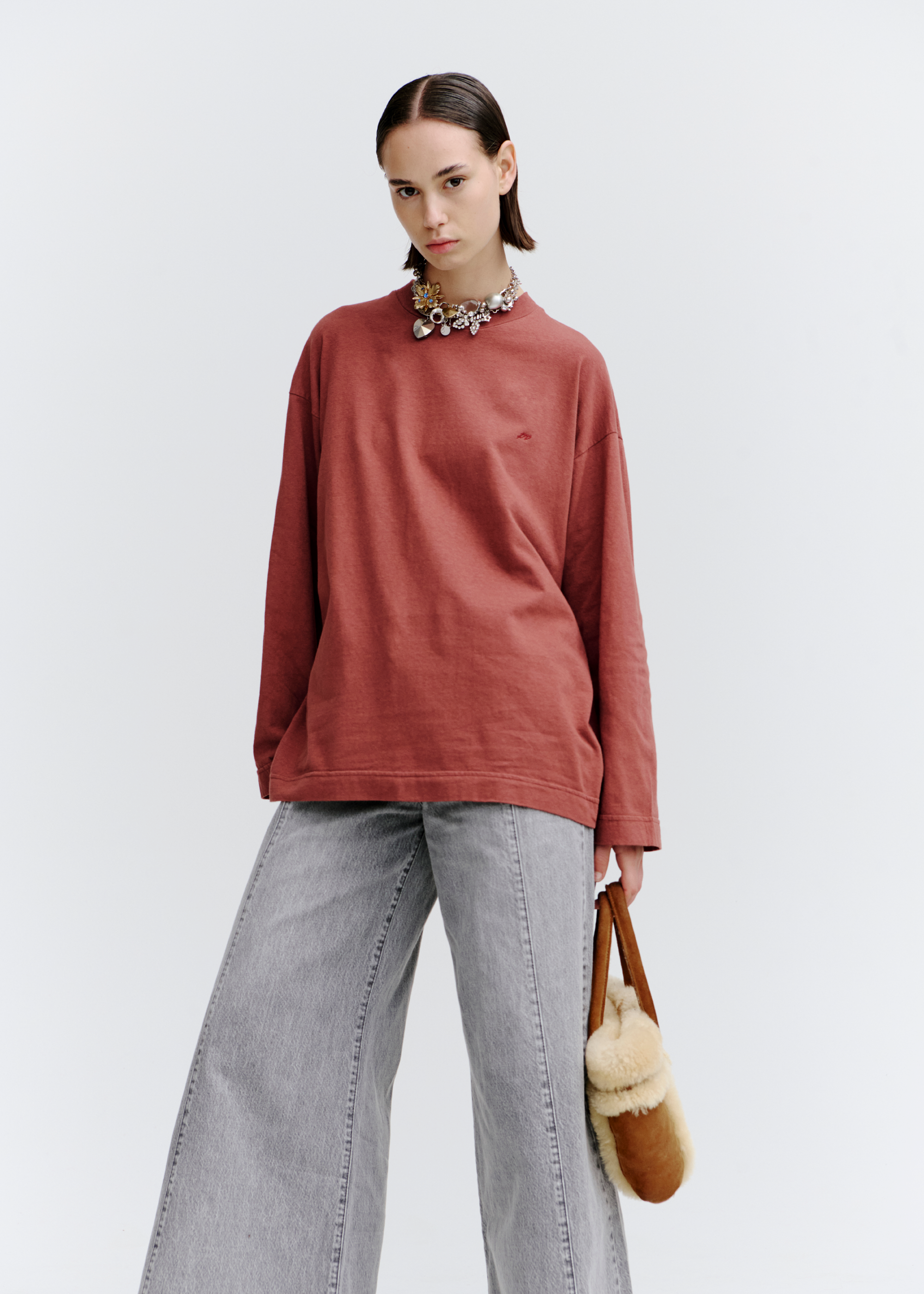 PV Flower Long Sleeve Tee ~ Oxidise