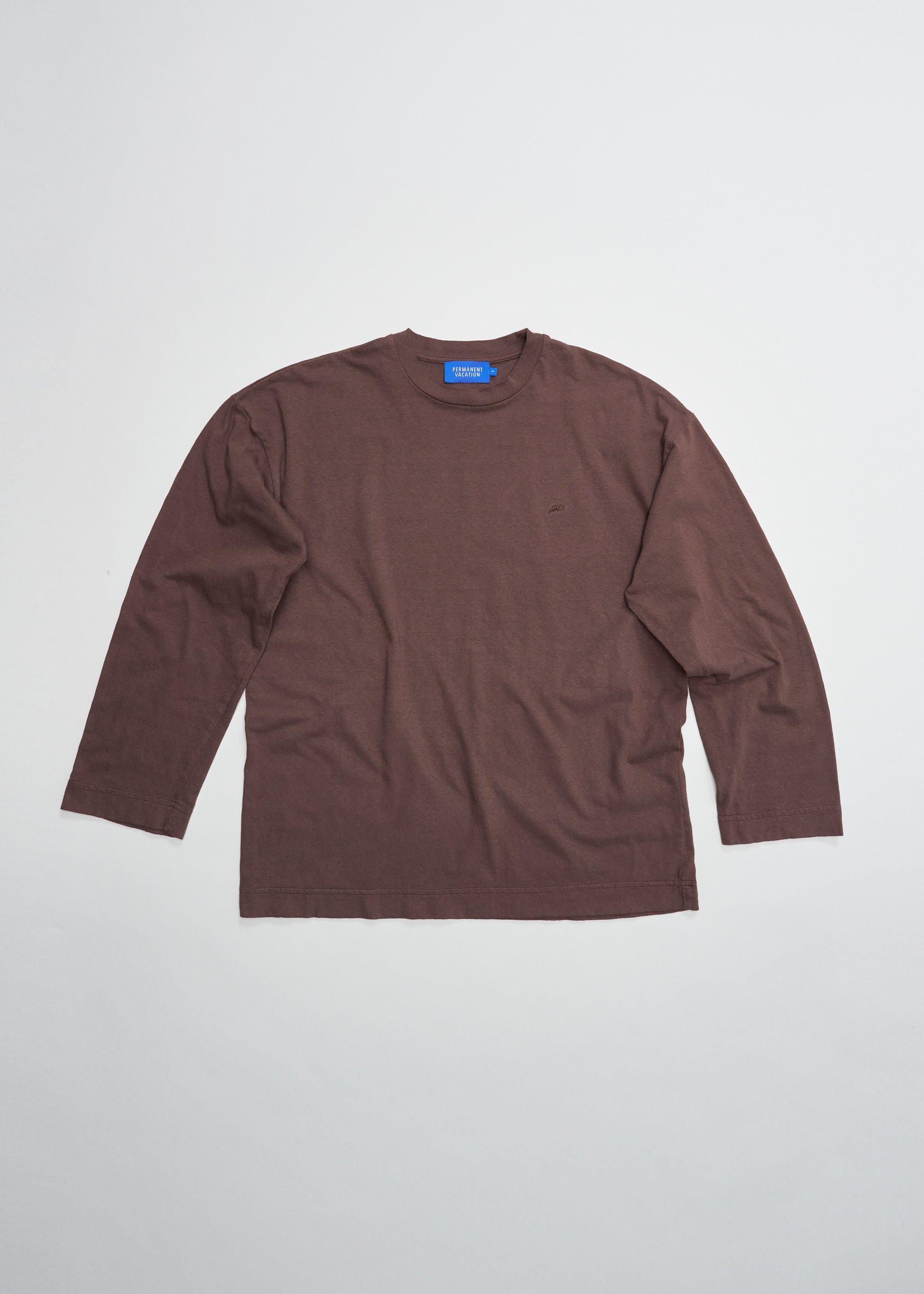 Mixed Messages Long Sleeve Tee ~ Umber