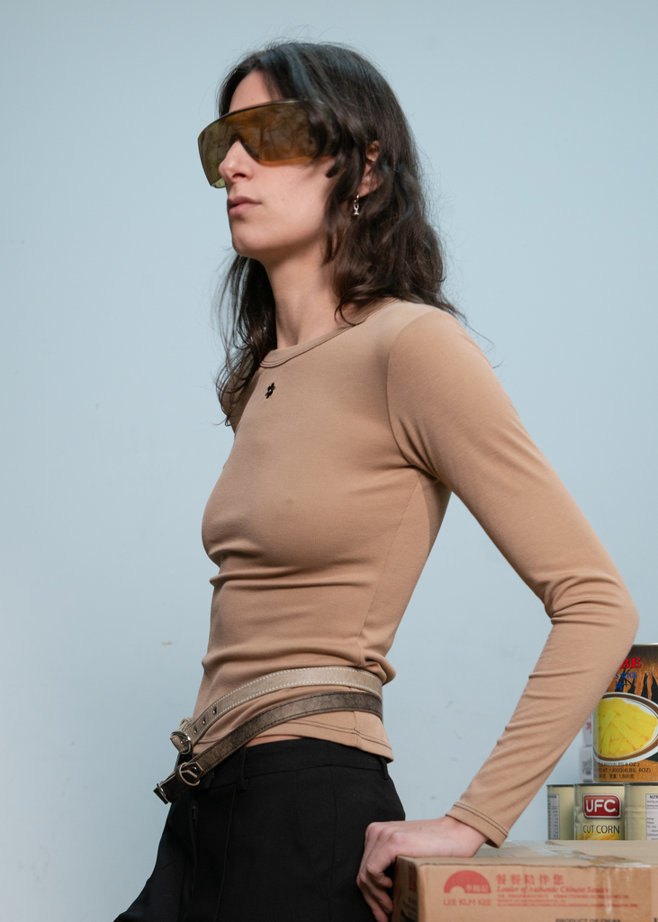Intimation Top ~ Fawn