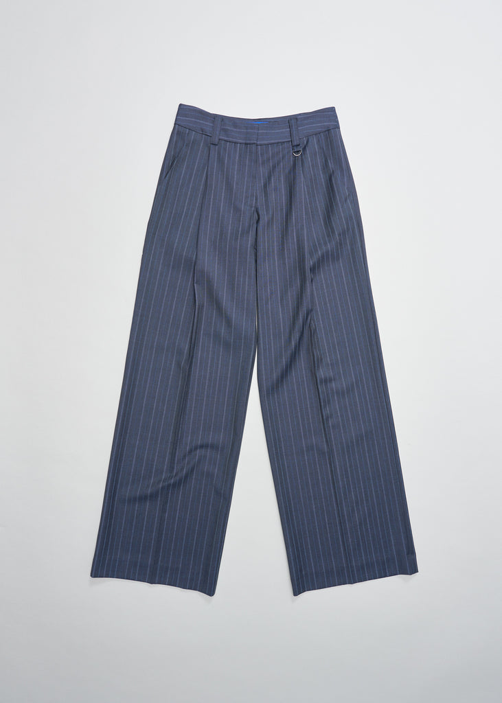 Compound Trouser ~ Navy Stripe