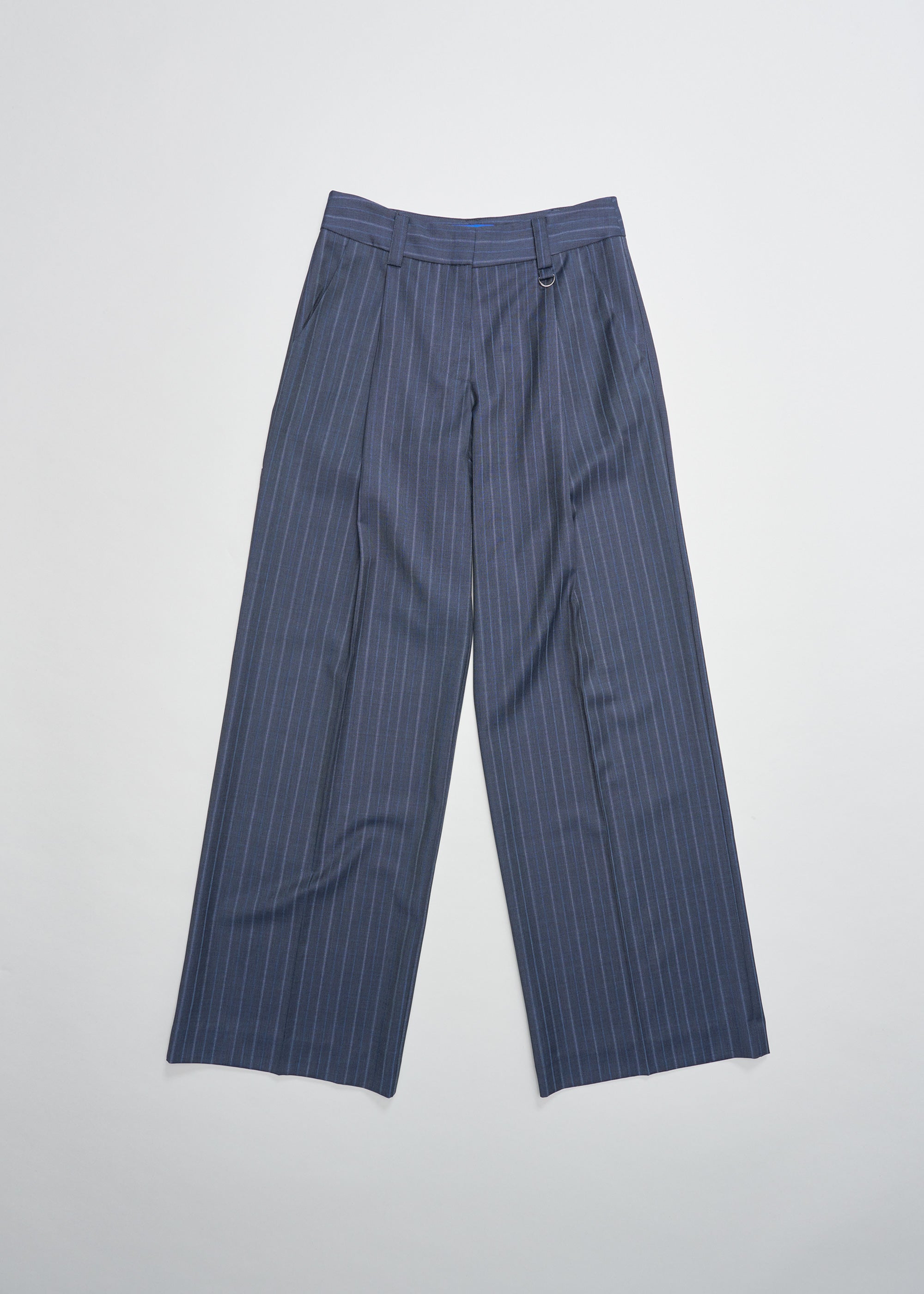 Compound Trouser ~ Navy Stripe
