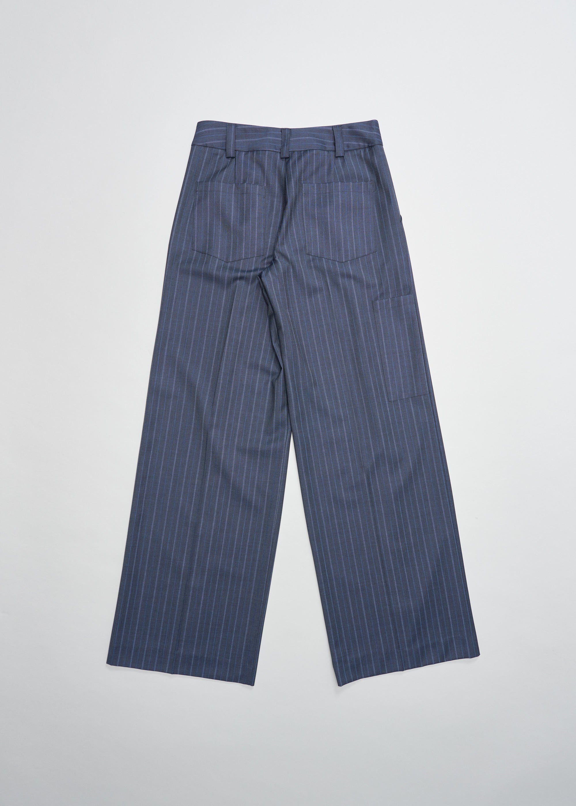 Compound Trouser ~ Navy Stripe