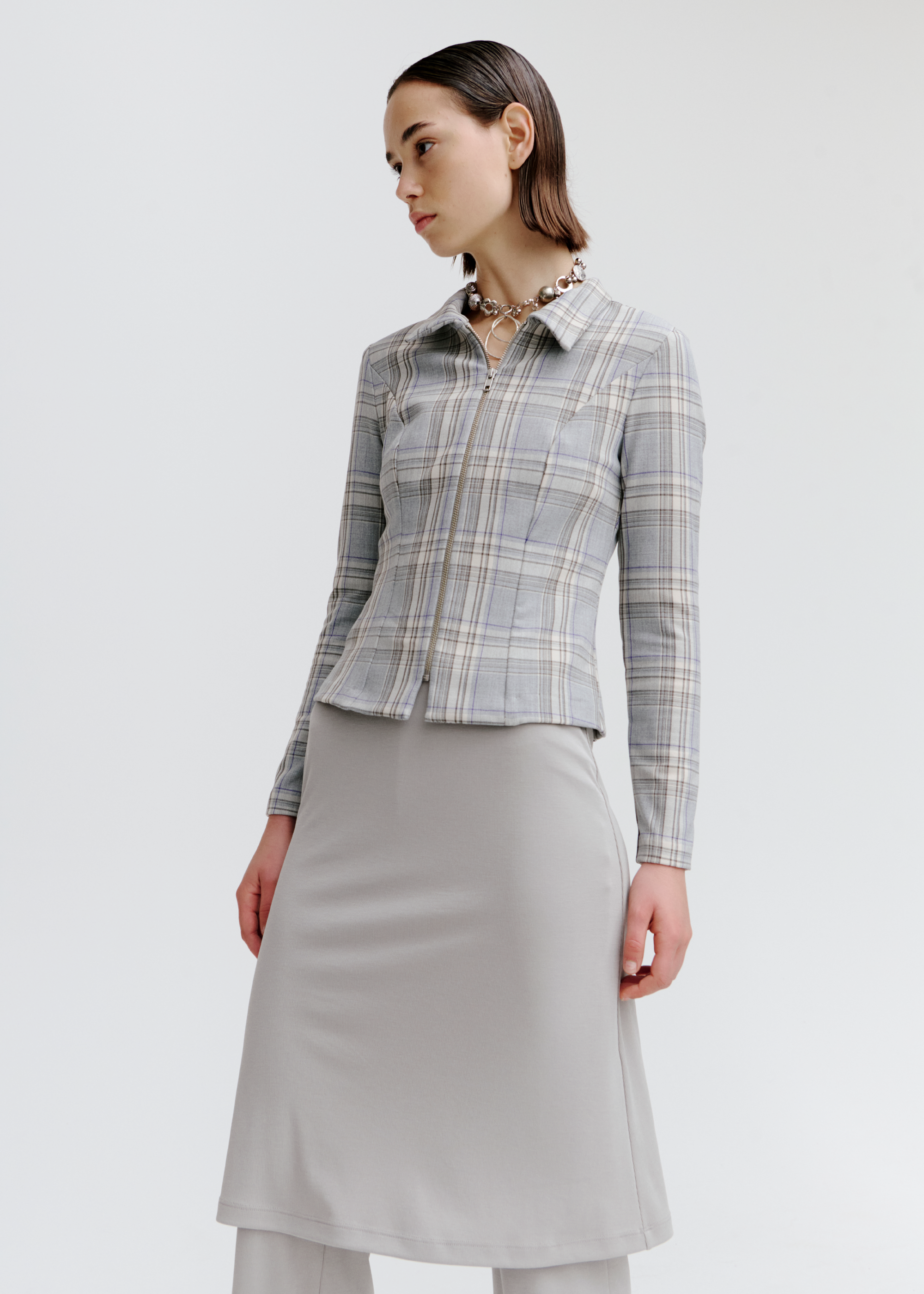 Composure Skirt ~ Silt