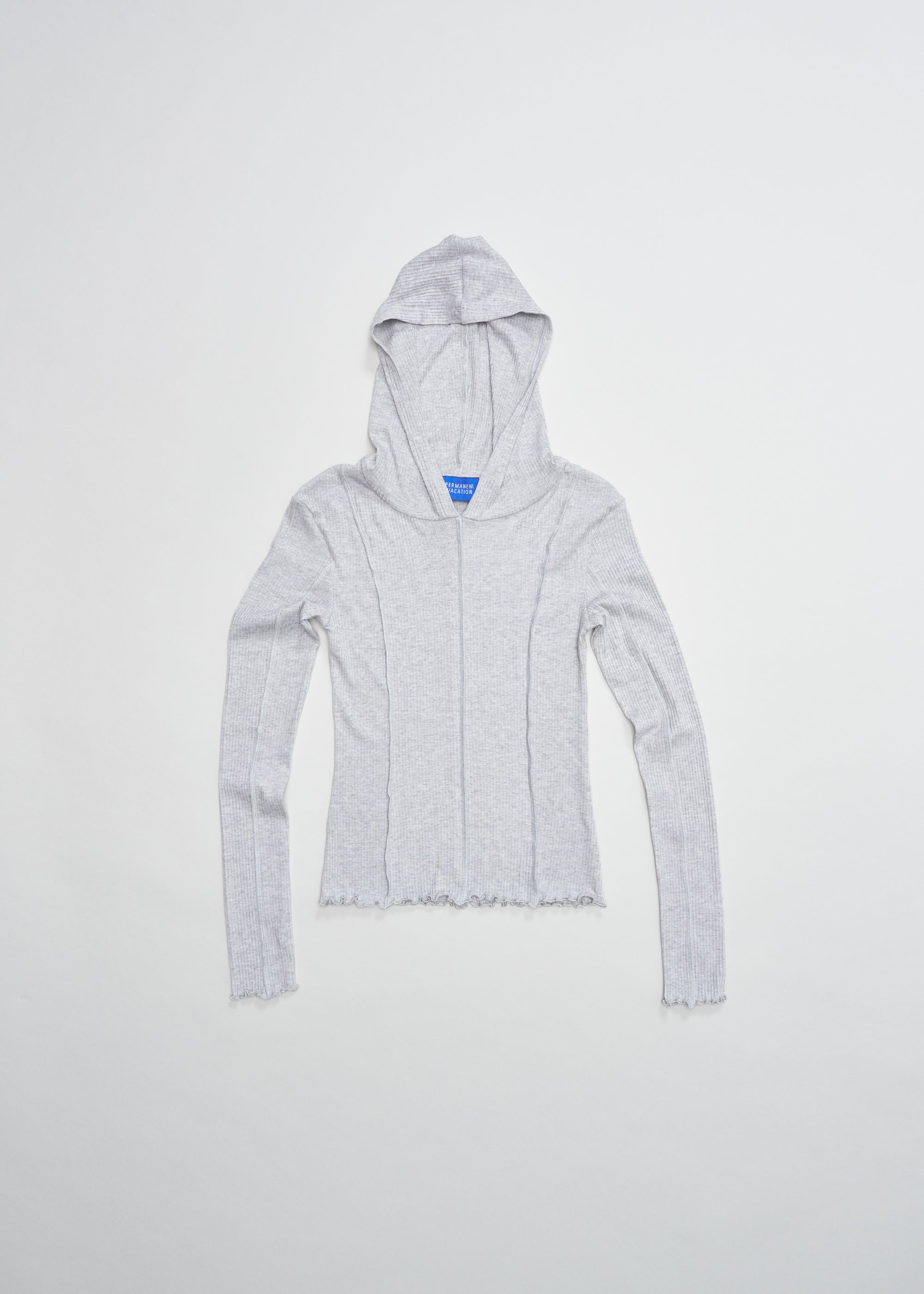 Segment Hooded Top ~ Concrete