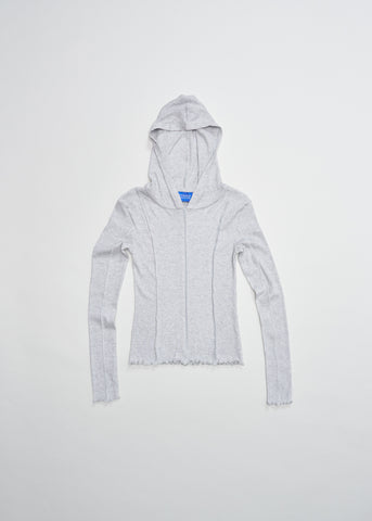 Segment Hooded Top ~ Concrete