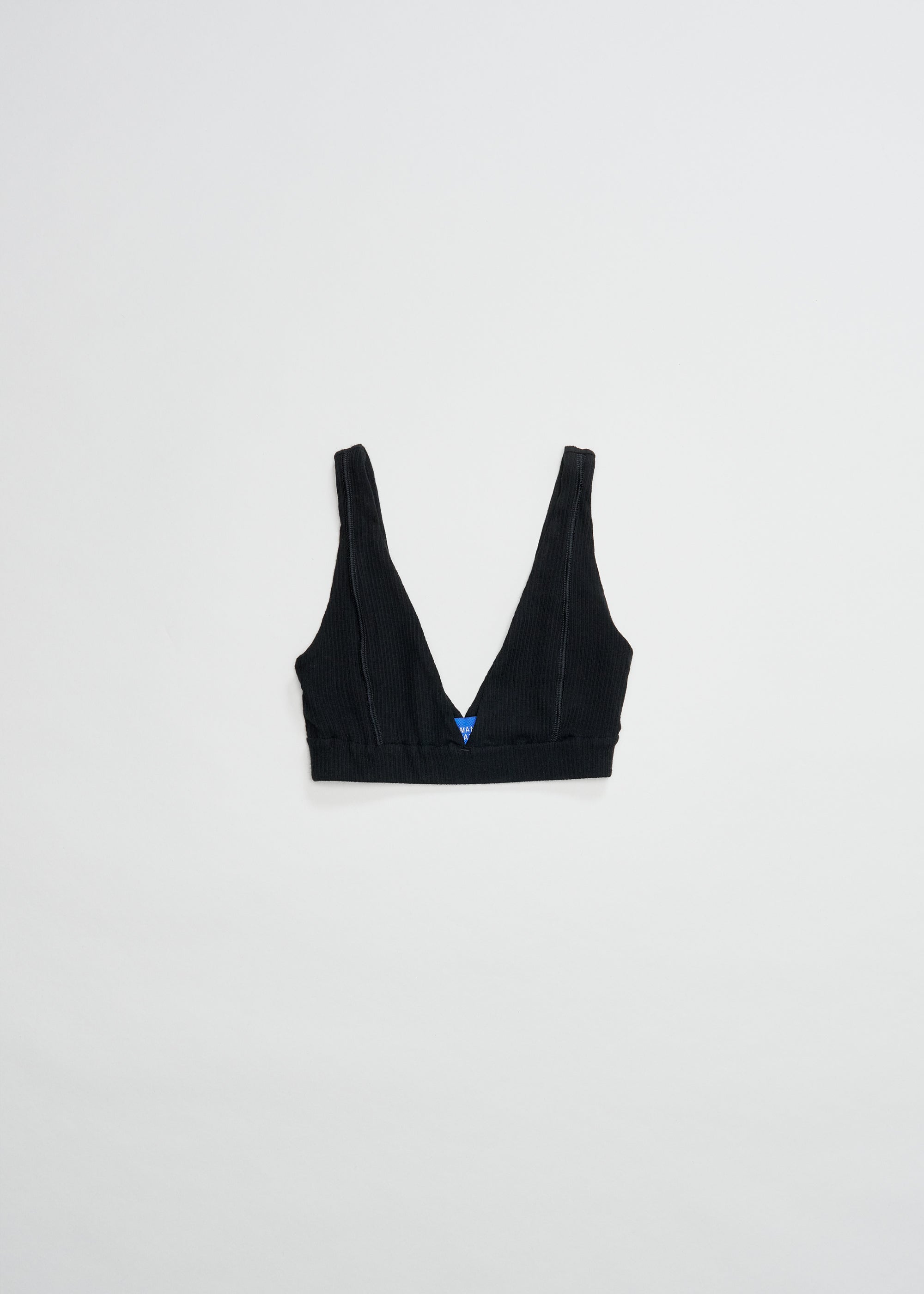 Segment Crop Top ~ Black