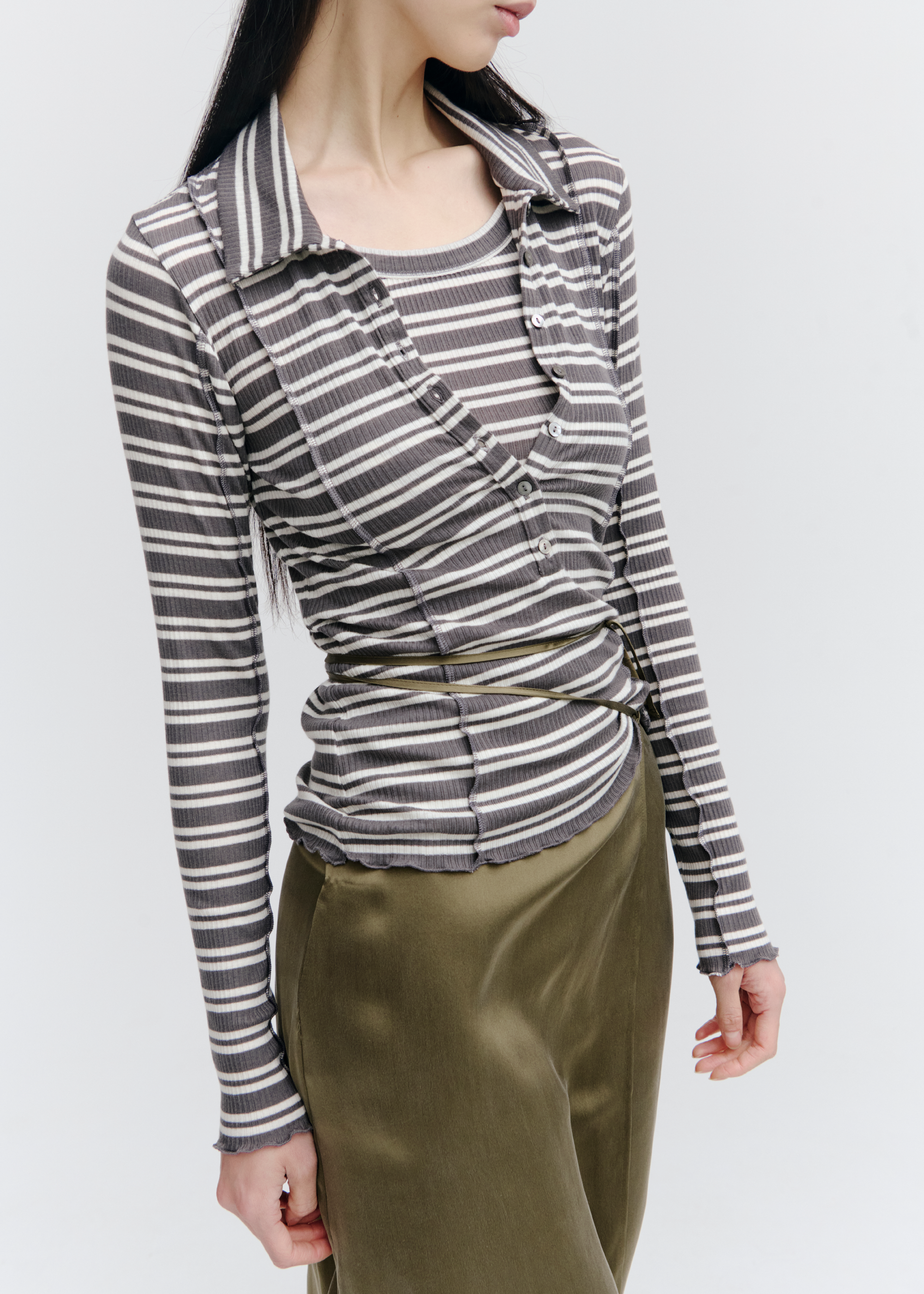 Segment Henley ~ Stripe