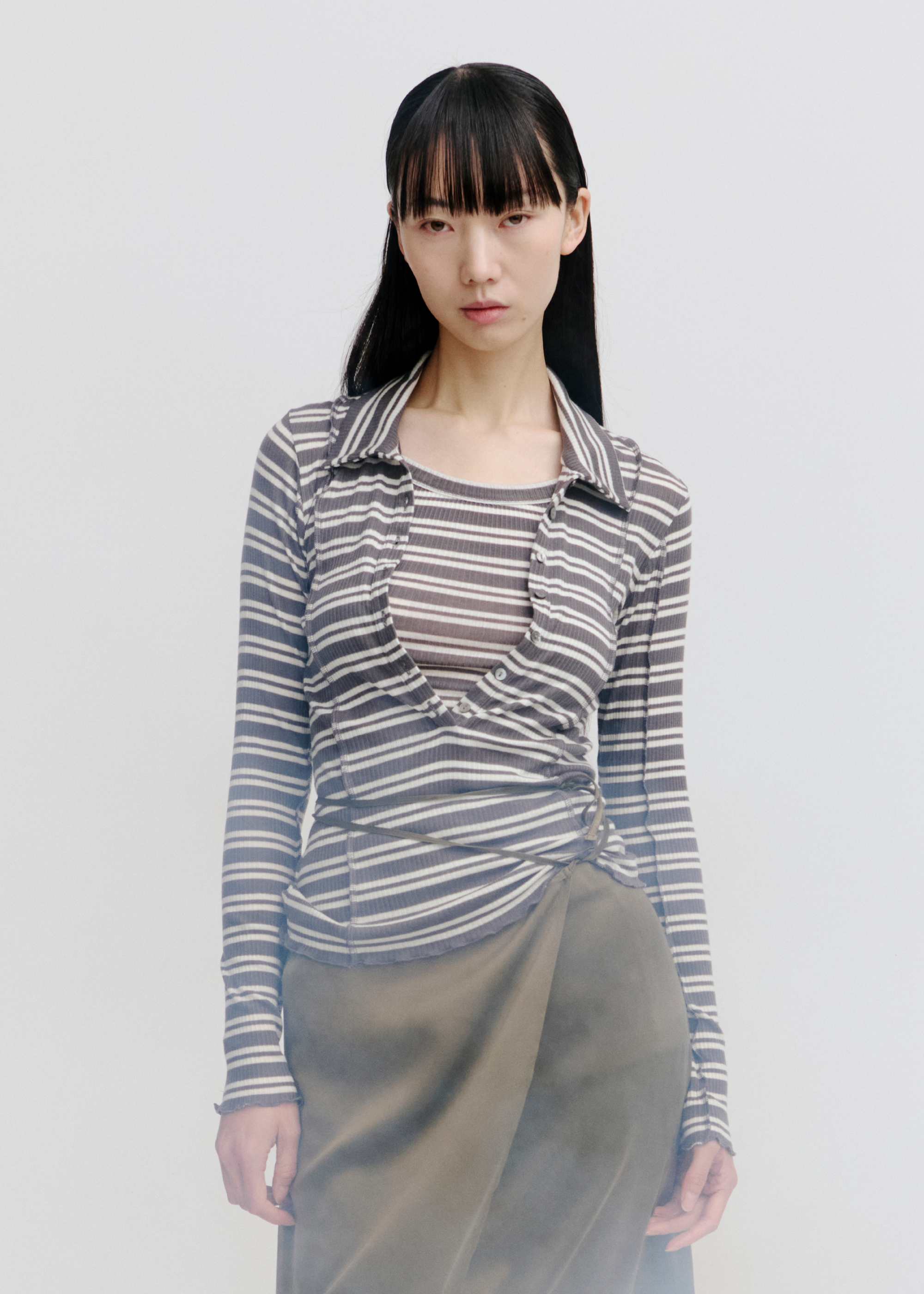 Segment Henley ~ Stripe