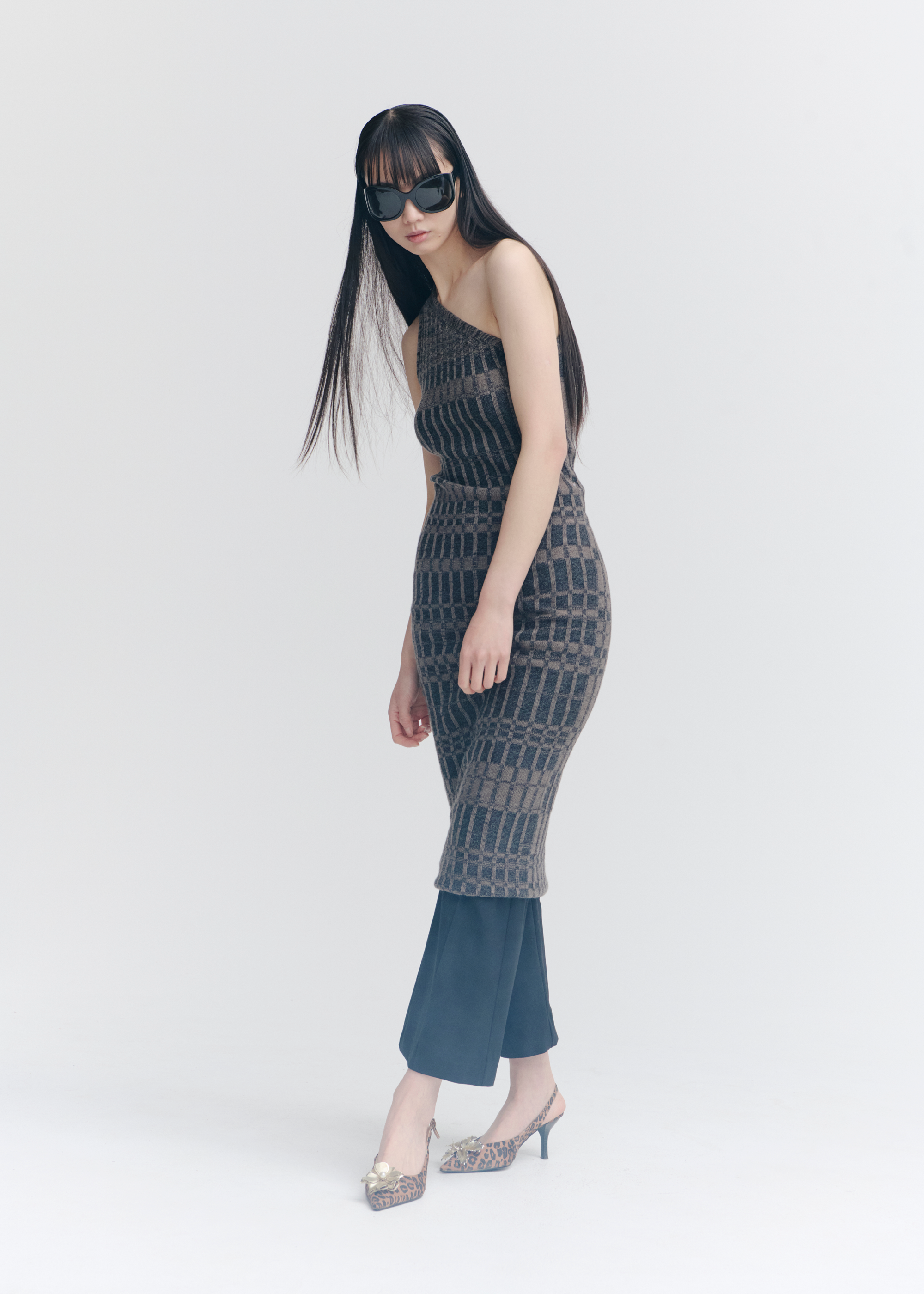 Tension Knitted Dress ~ Terrain