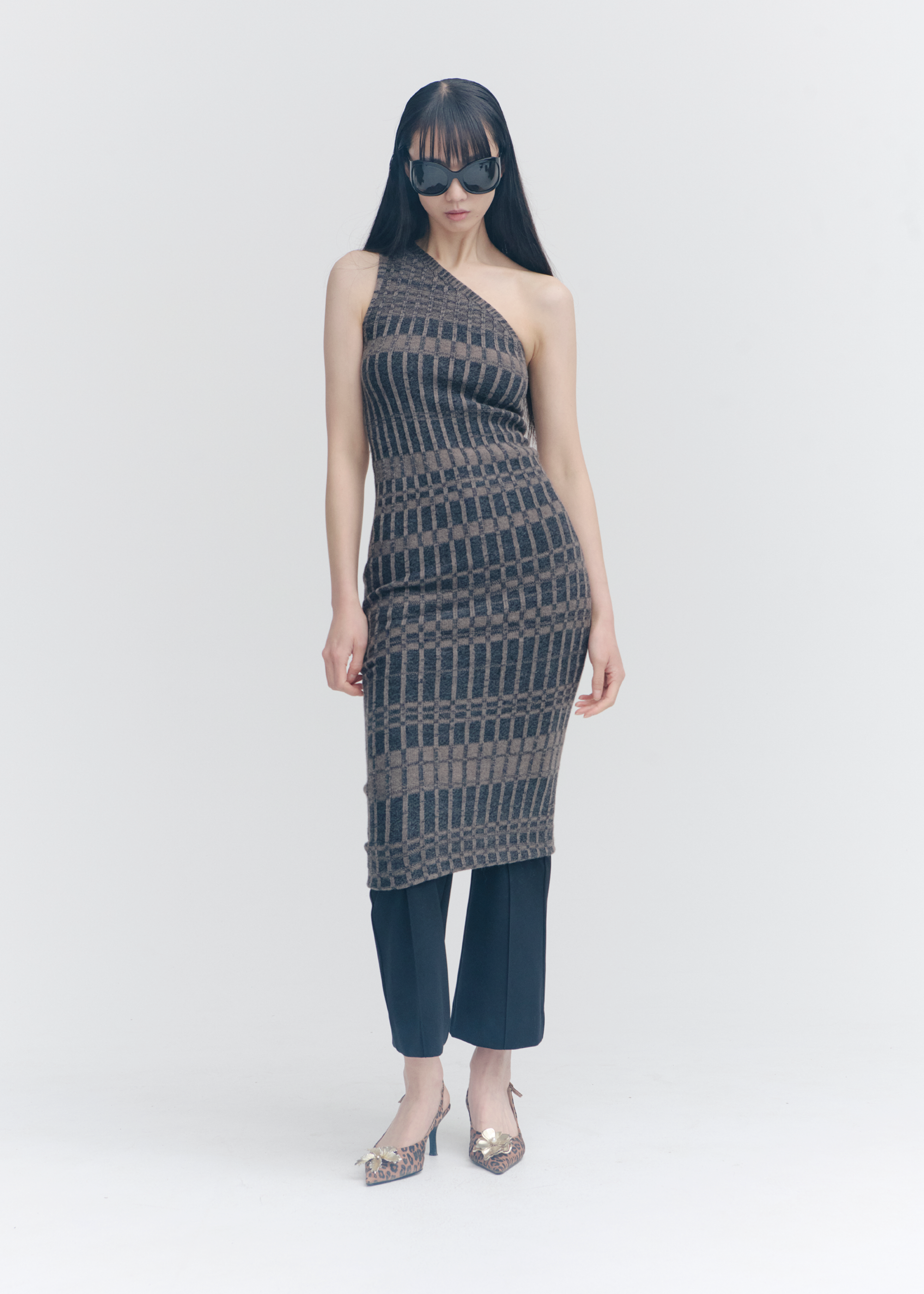 Tension Knitted Dress ~ Terrain