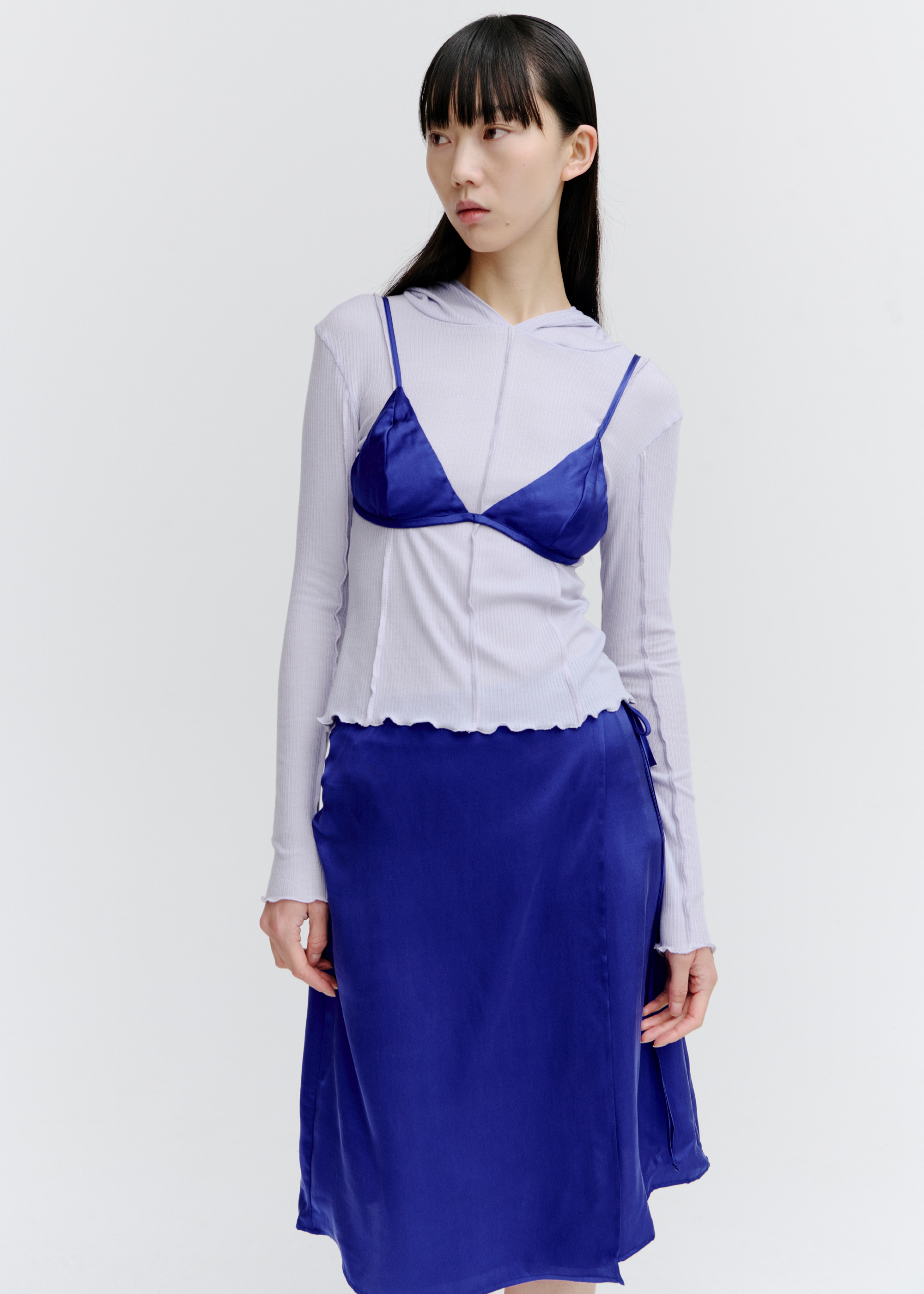 Axis Wrap Skirt ~ Hydro