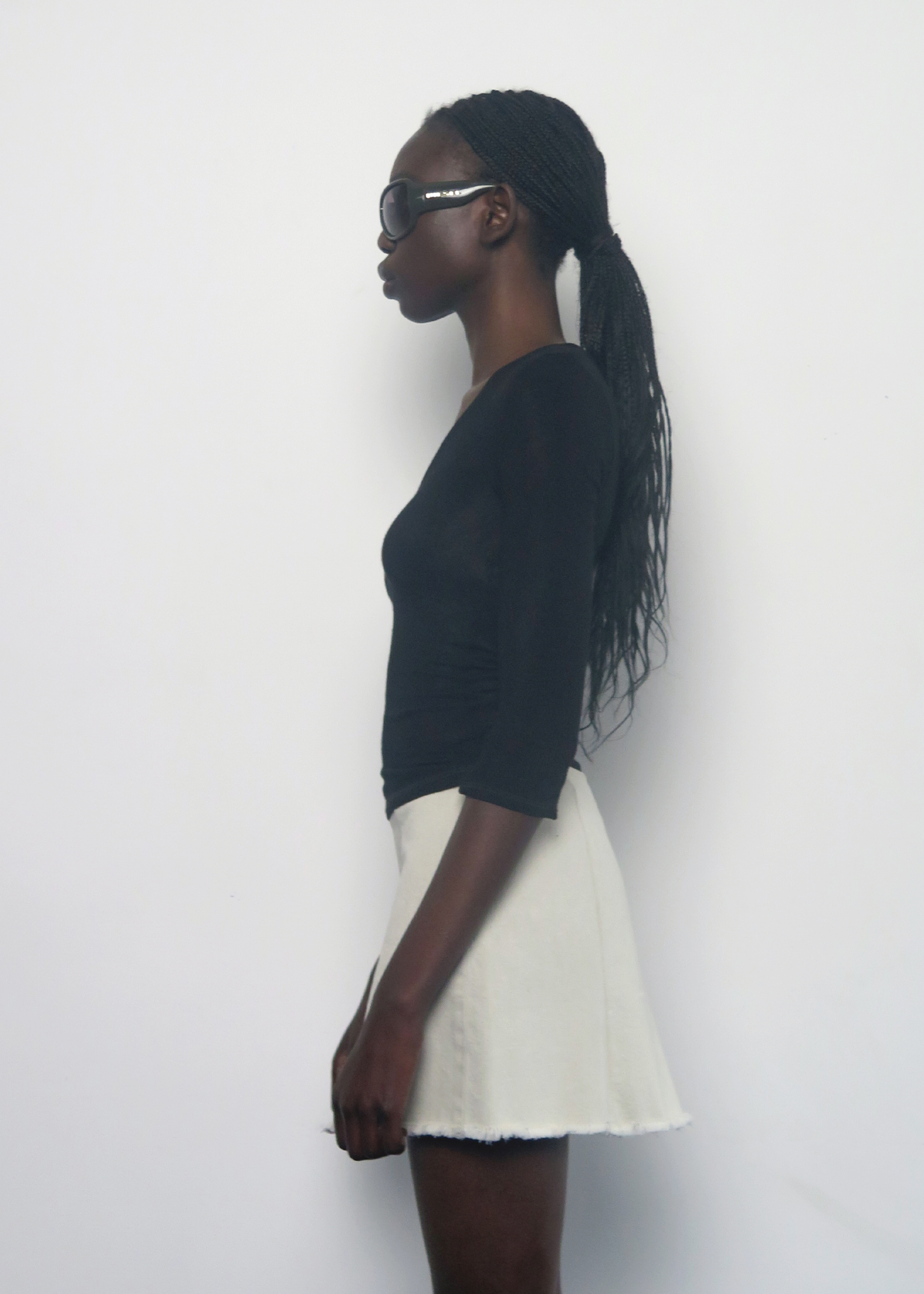 Assume V-Neck ~ Black